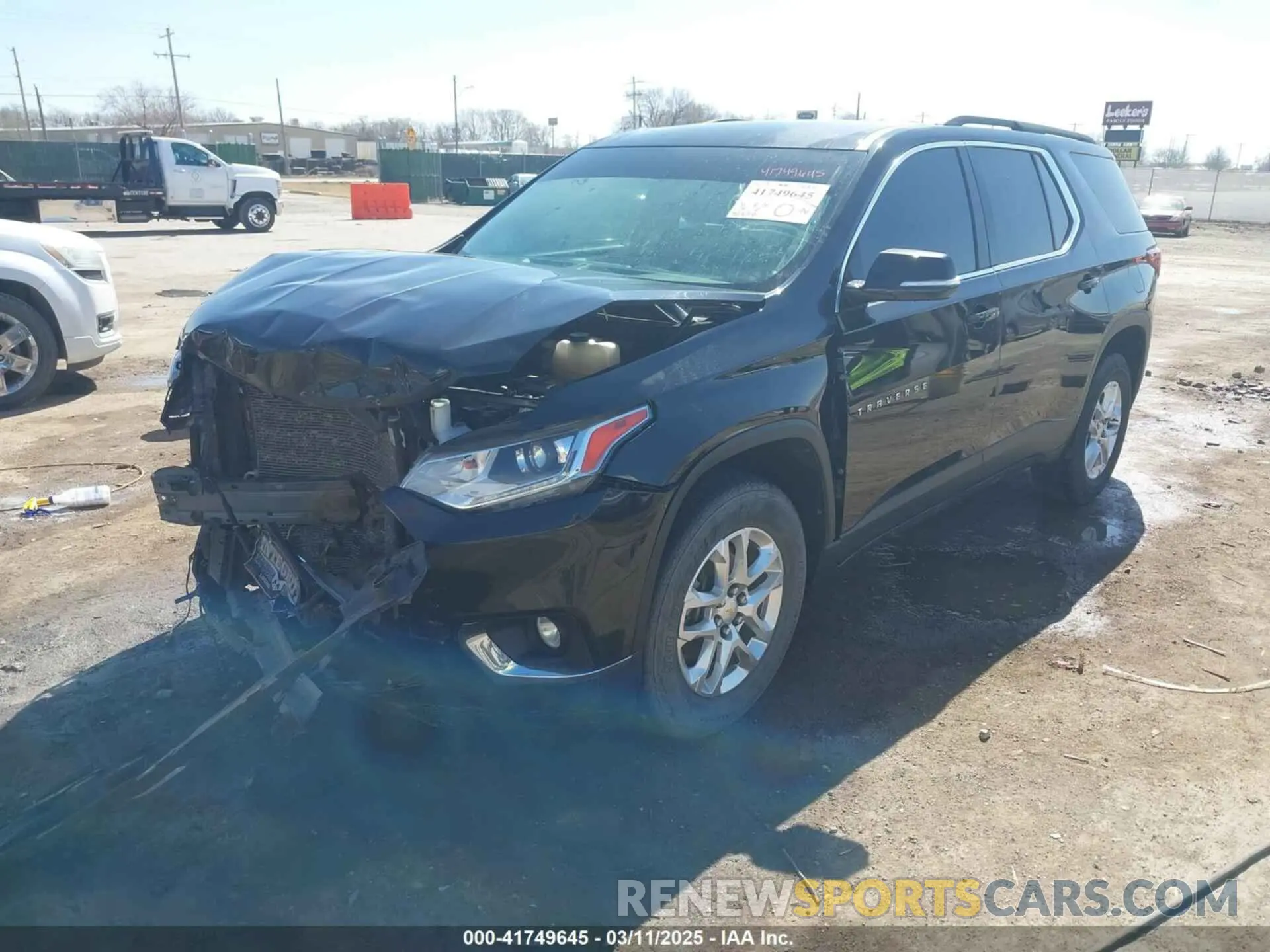 2 Фотография поврежденного автомобиля 1GNERHKW6LJ164337 CHEVROLET TRAVERSE 2020