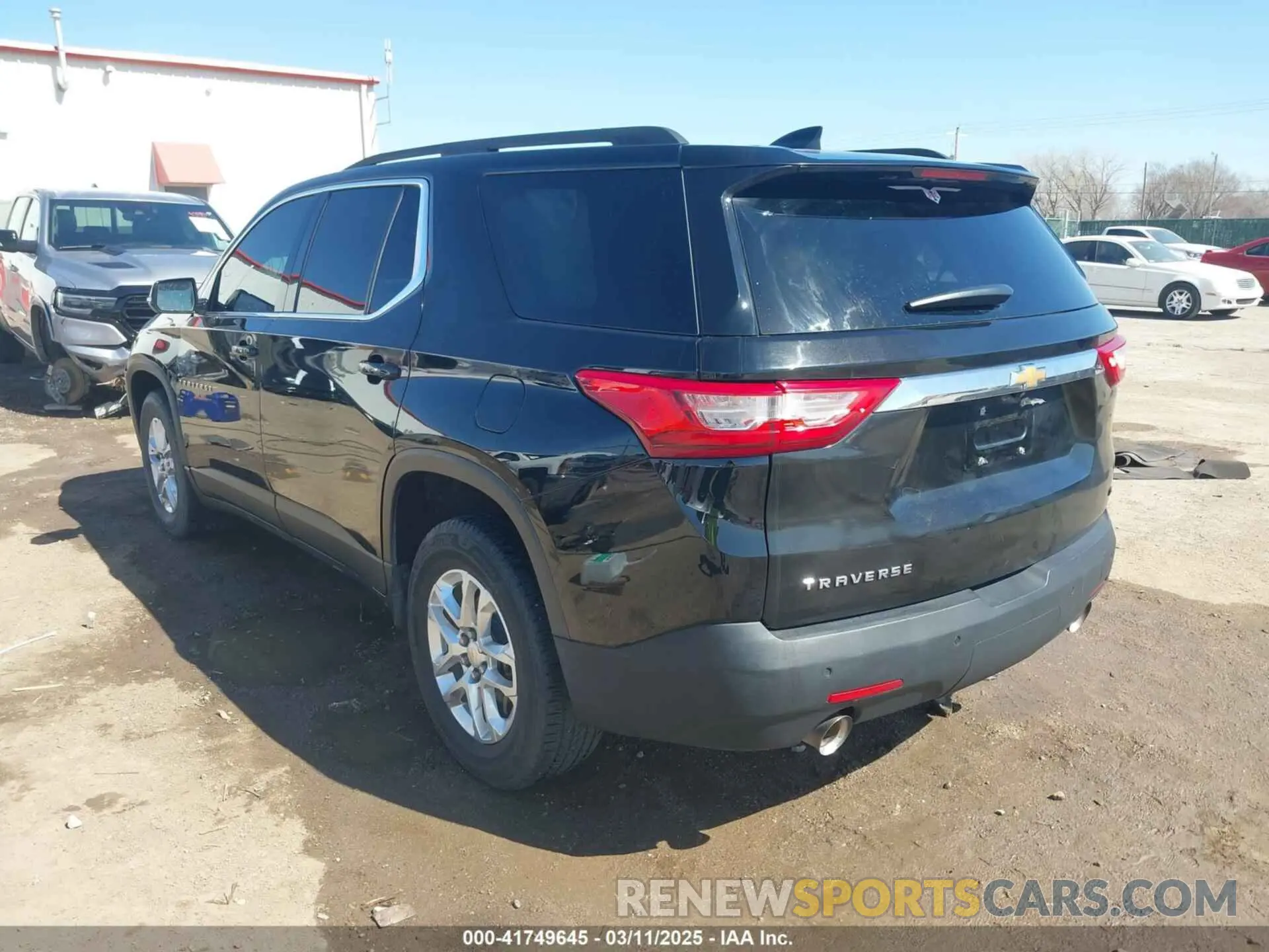 3 Фотография поврежденного автомобиля 1GNERHKW6LJ164337 CHEVROLET TRAVERSE 2020