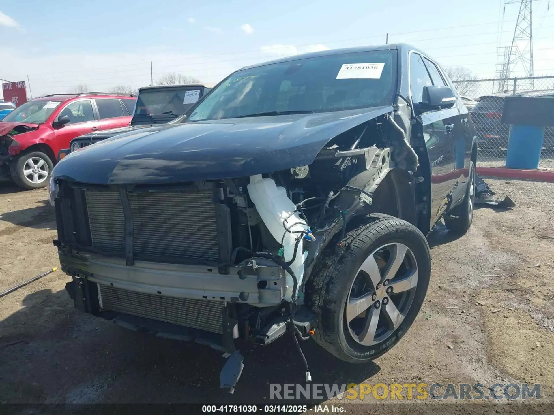 2 Фотография поврежденного автомобиля 1GNERHKW7LJ323401 CHEVROLET TRAVERSE 2020