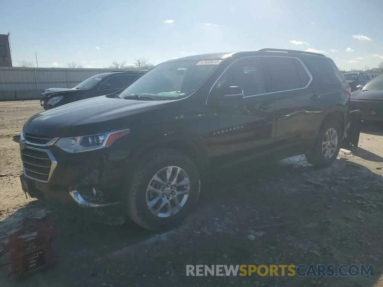 1 Photograph of a damaged car 1GNERHKW9LJ144051 CHEVROLET TRAVERSE 2020