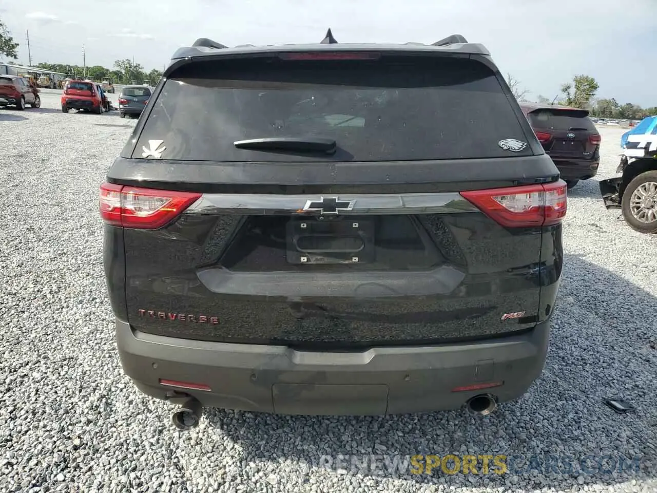 6 Photograph of a damaged car 1GNERJKW0LJ232784 CHEVROLET TRAVERSE 2020