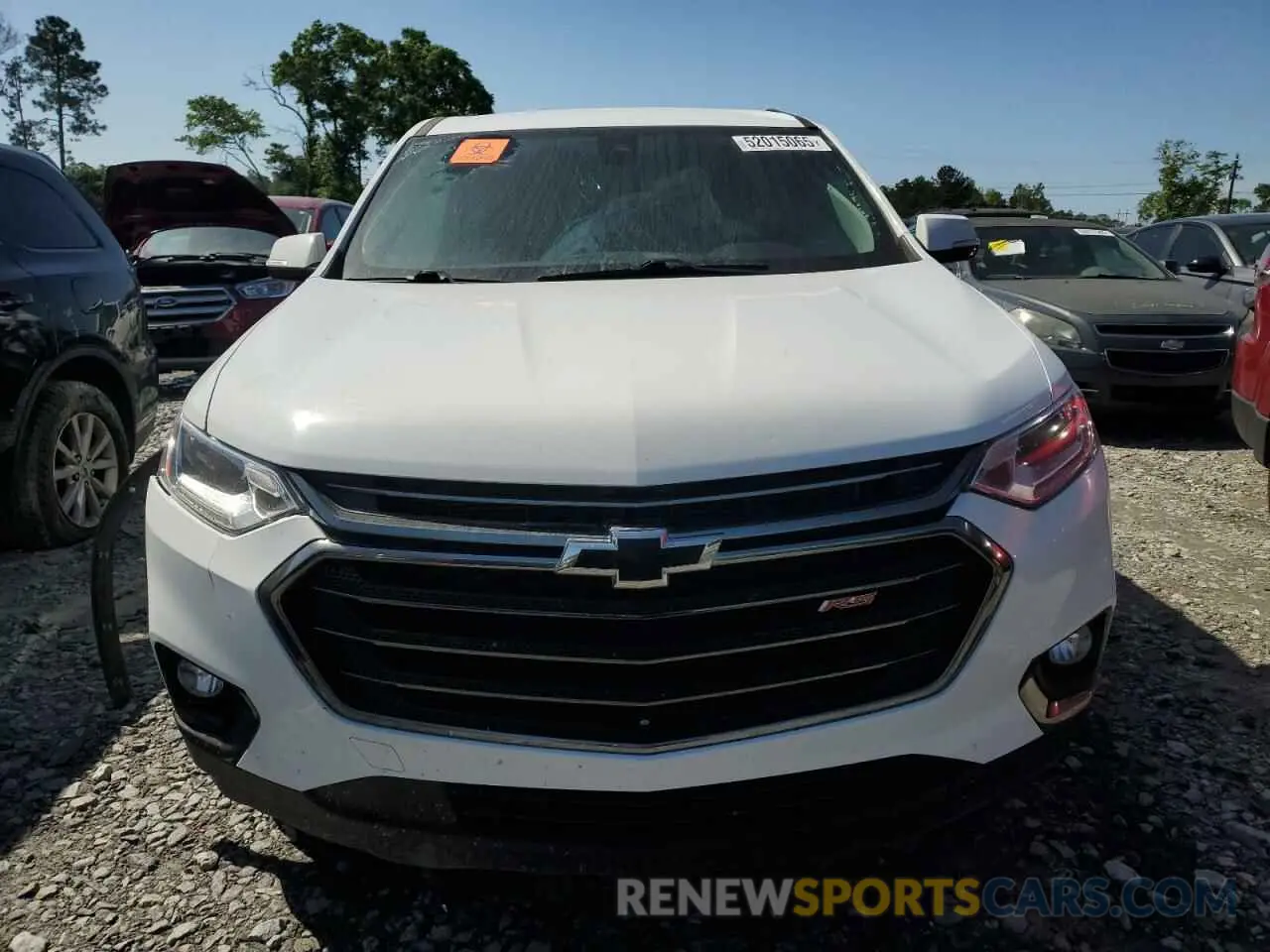 5 Photograph of a damaged car 1GNERJKW2LJ160440 CHEVROLET TRAVERSE 2020