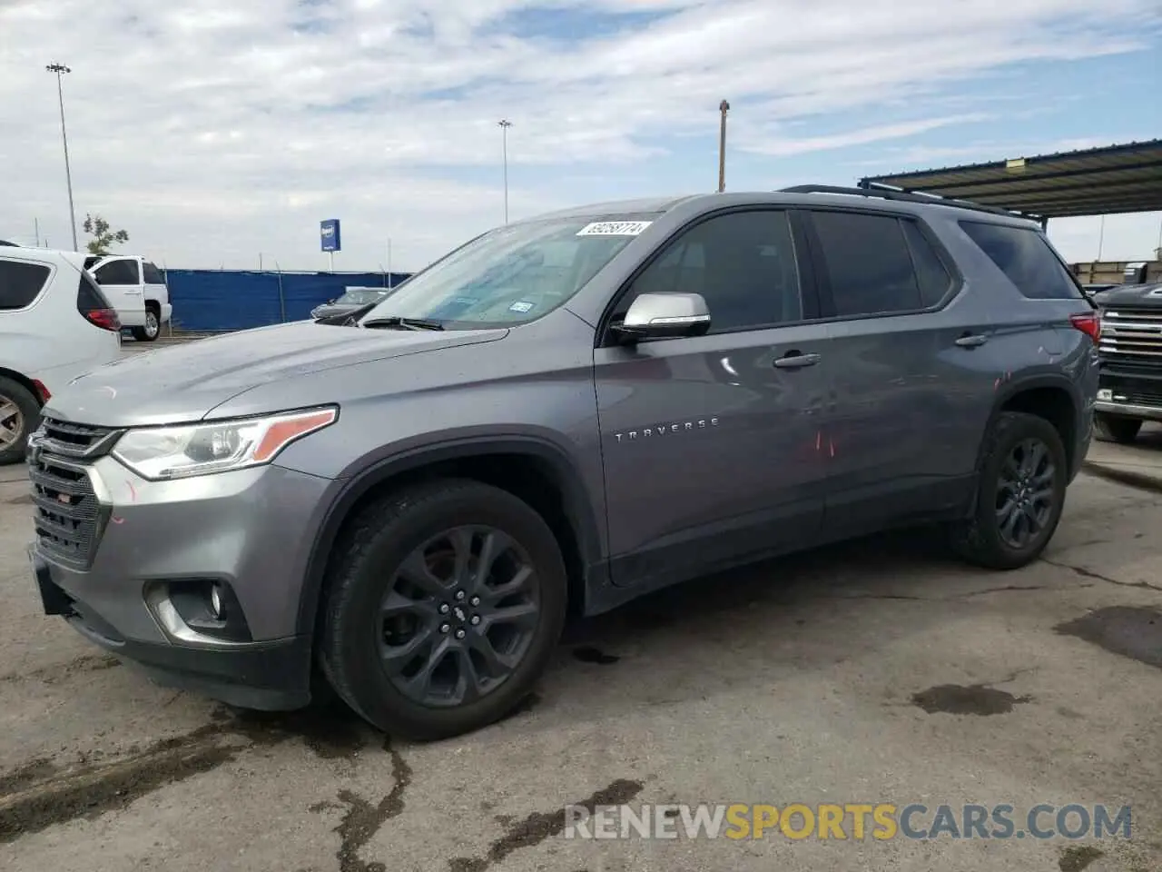 1 Photograph of a damaged car 1GNERJKW4LJ252911 CHEVROLET TRAVERSE 2020