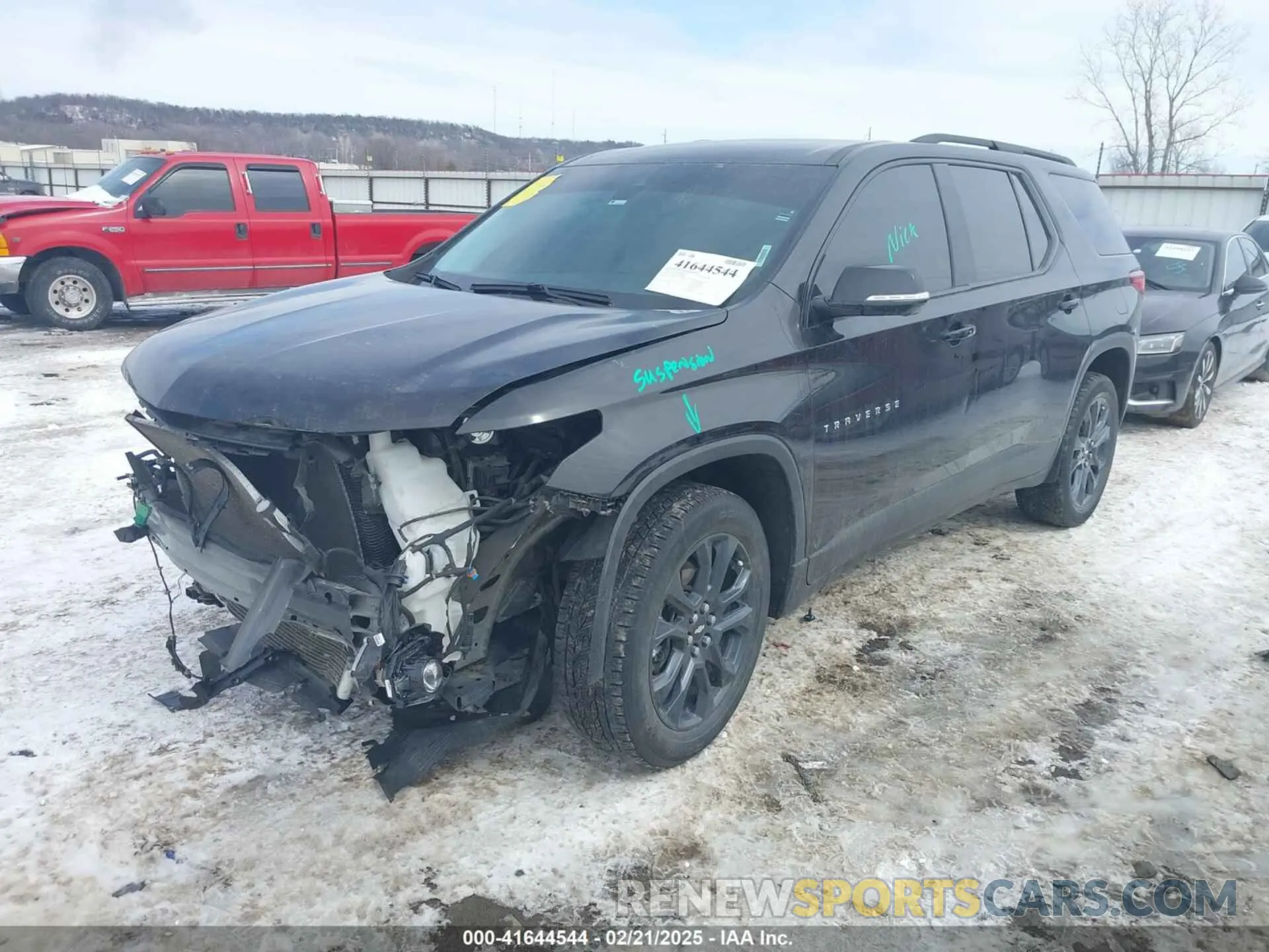 2 Фотография поврежденного автомобиля 1GNERJKW4LJ298688 CHEVROLET TRAVERSE 2020