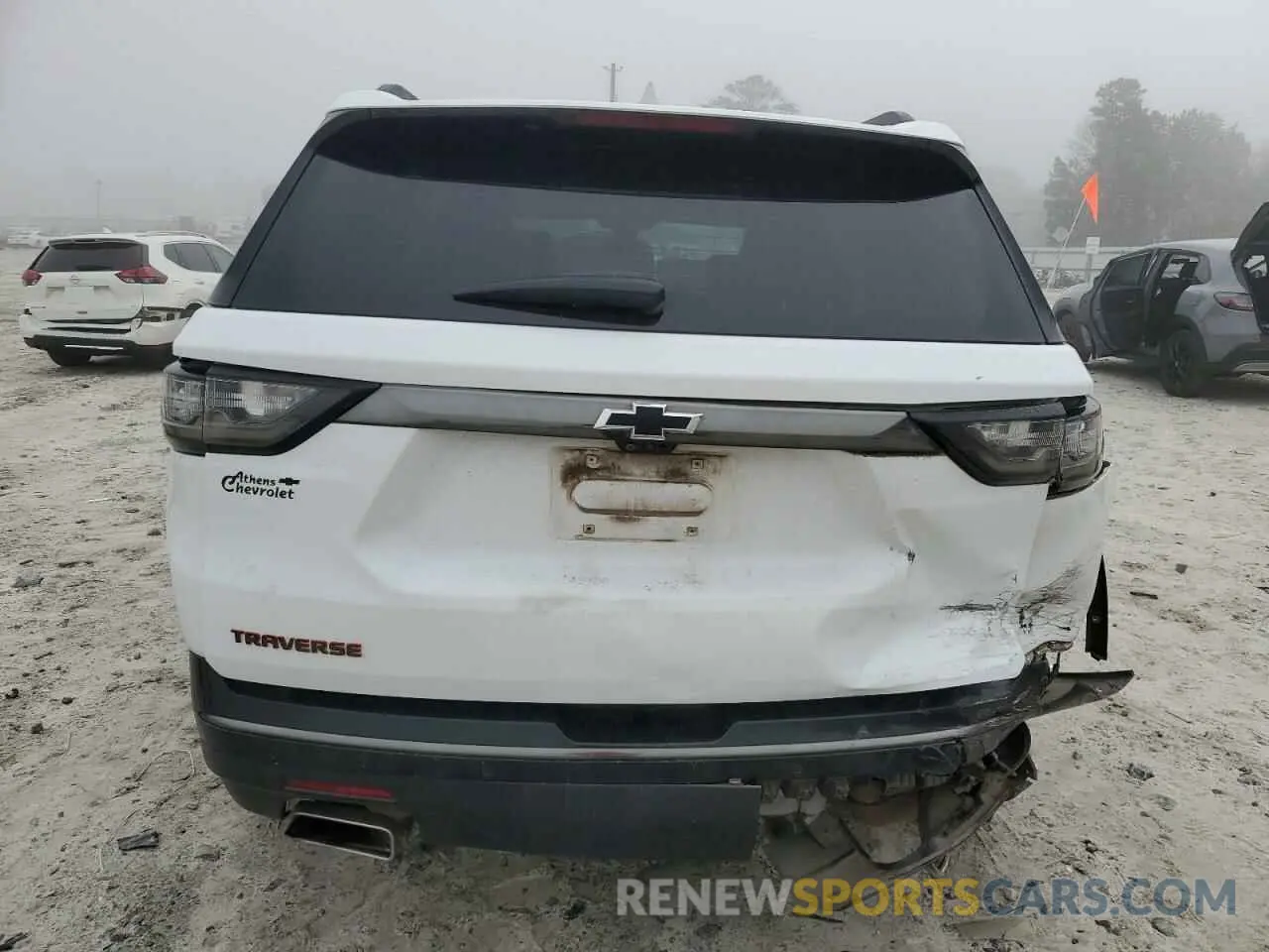 6 Photograph of a damaged car 1GNERKKW0LJ188338 CHEVROLET TRAVERSE 2020