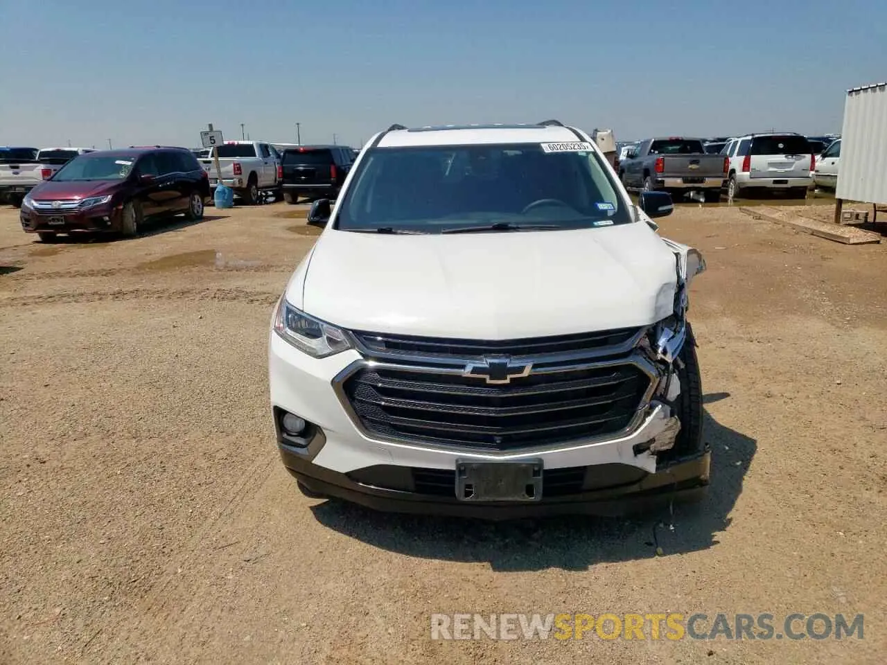 5 Photograph of a damaged car 1GNERKKW0LJ189120 CHEVROLET TRAVERSE 2020