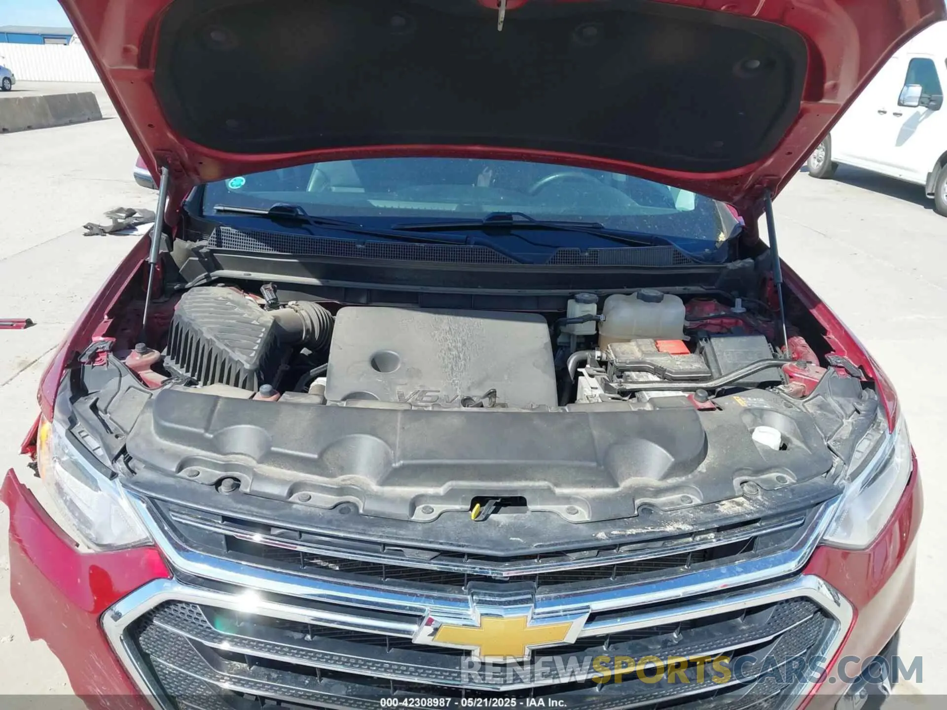 10 Photograph of a damaged car 1GNERKKW0LJ225601 CHEVROLET TRAVERSE 2020