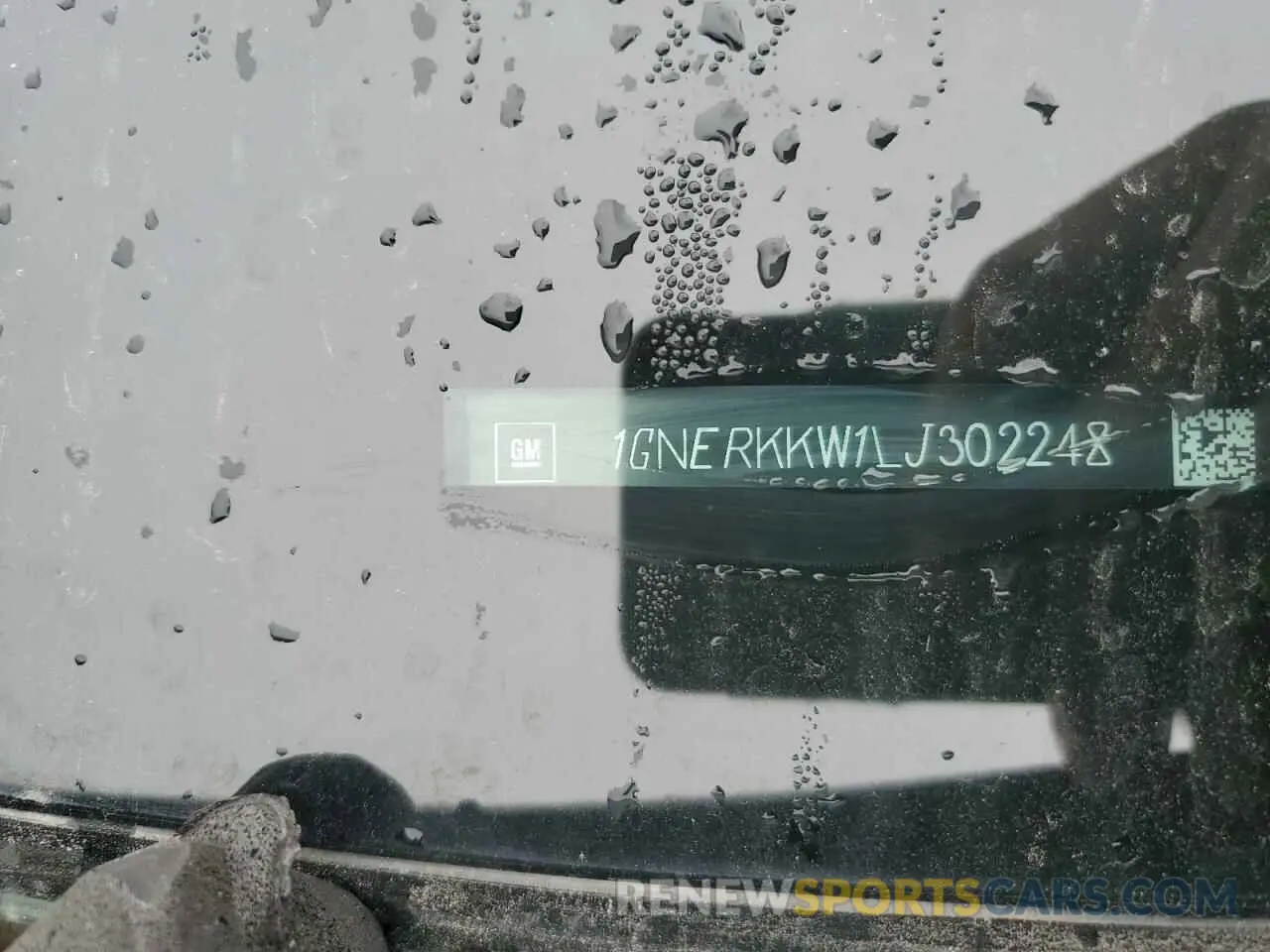 13 Photograph of a damaged car 1GNERKKW1LJ302248 CHEVROLET TRAVERSE 2020