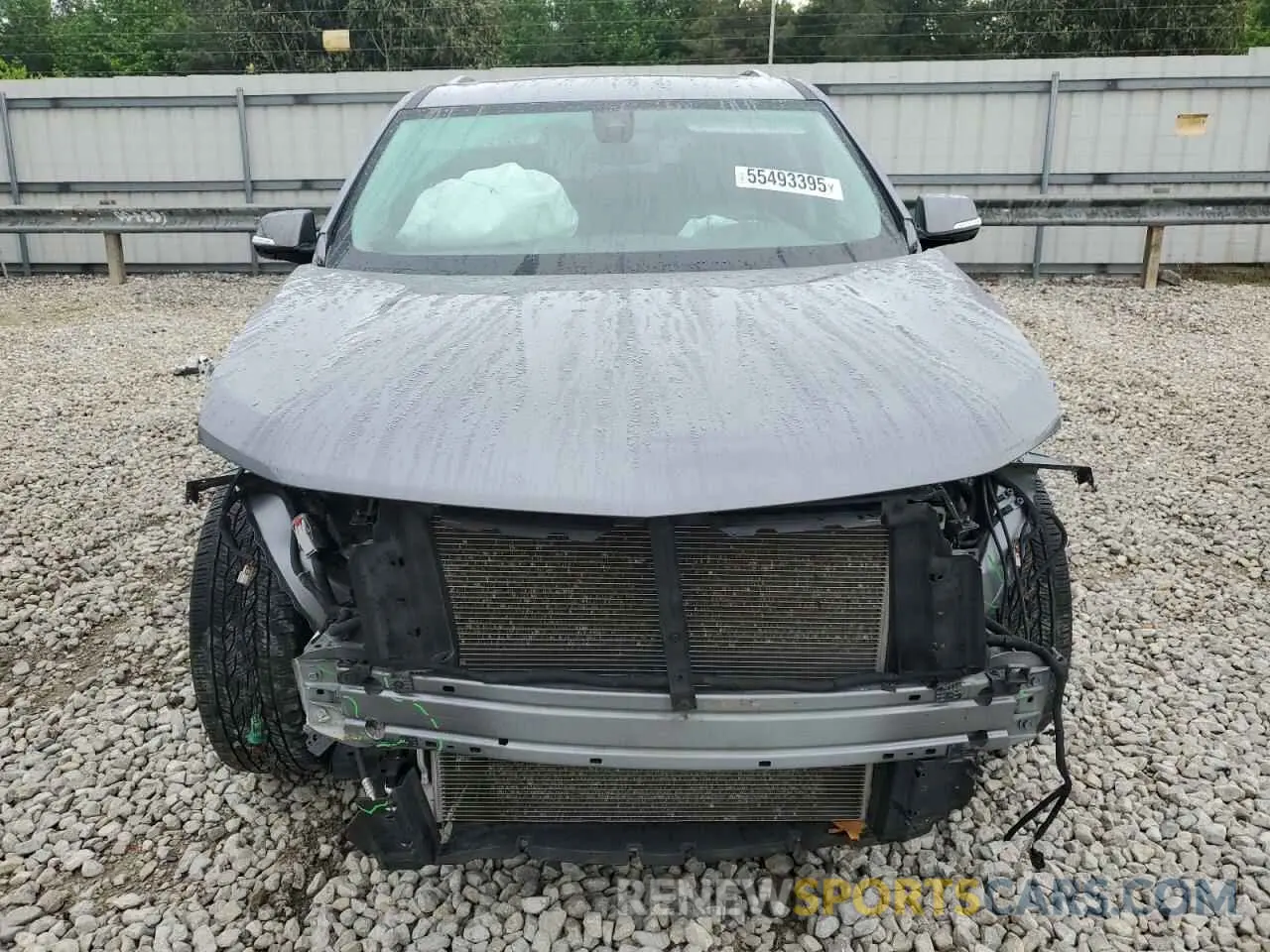5 Photograph of a damaged car 1GNERKKW1LJ302248 CHEVROLET TRAVERSE 2020