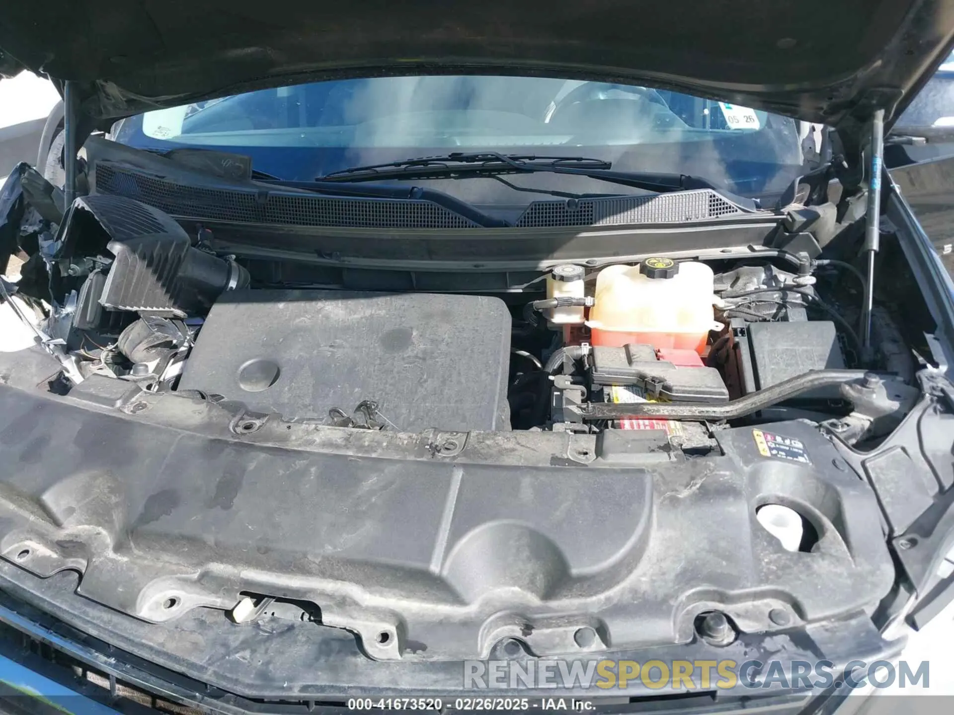 10 Photograph of a damaged car 1GNERKKWXLJ185222 CHEVROLET TRAVERSE 2020