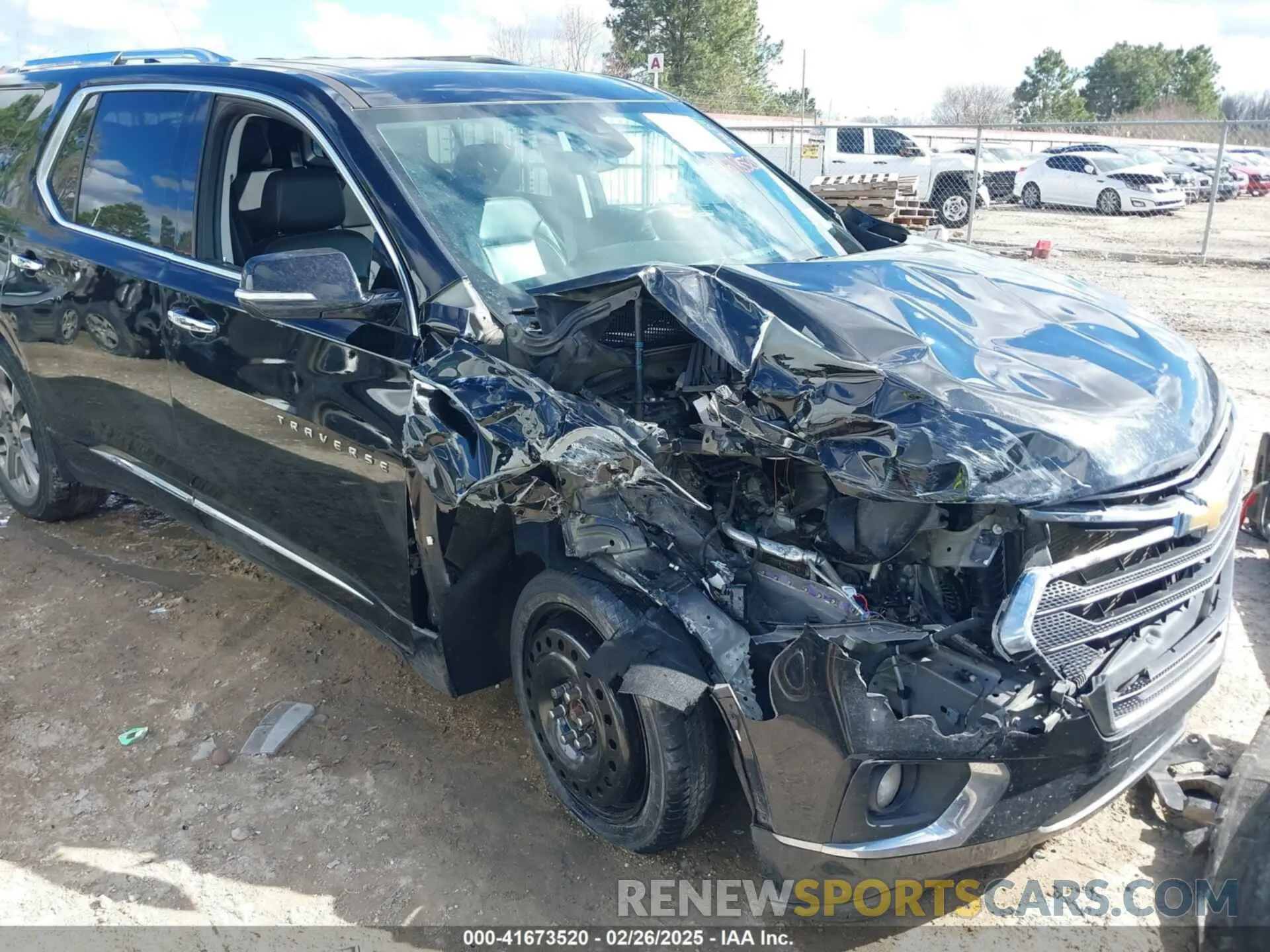 6 Photograph of a damaged car 1GNERKKWXLJ185222 CHEVROLET TRAVERSE 2020