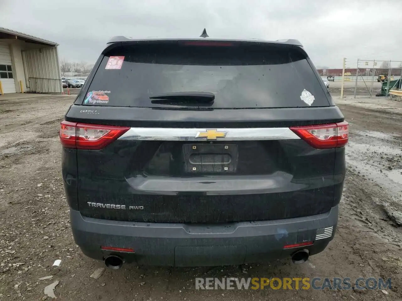 6 Photograph of a damaged car 1GNEVFKW0LJ157691 CHEVROLET TRAVERSE 2020
