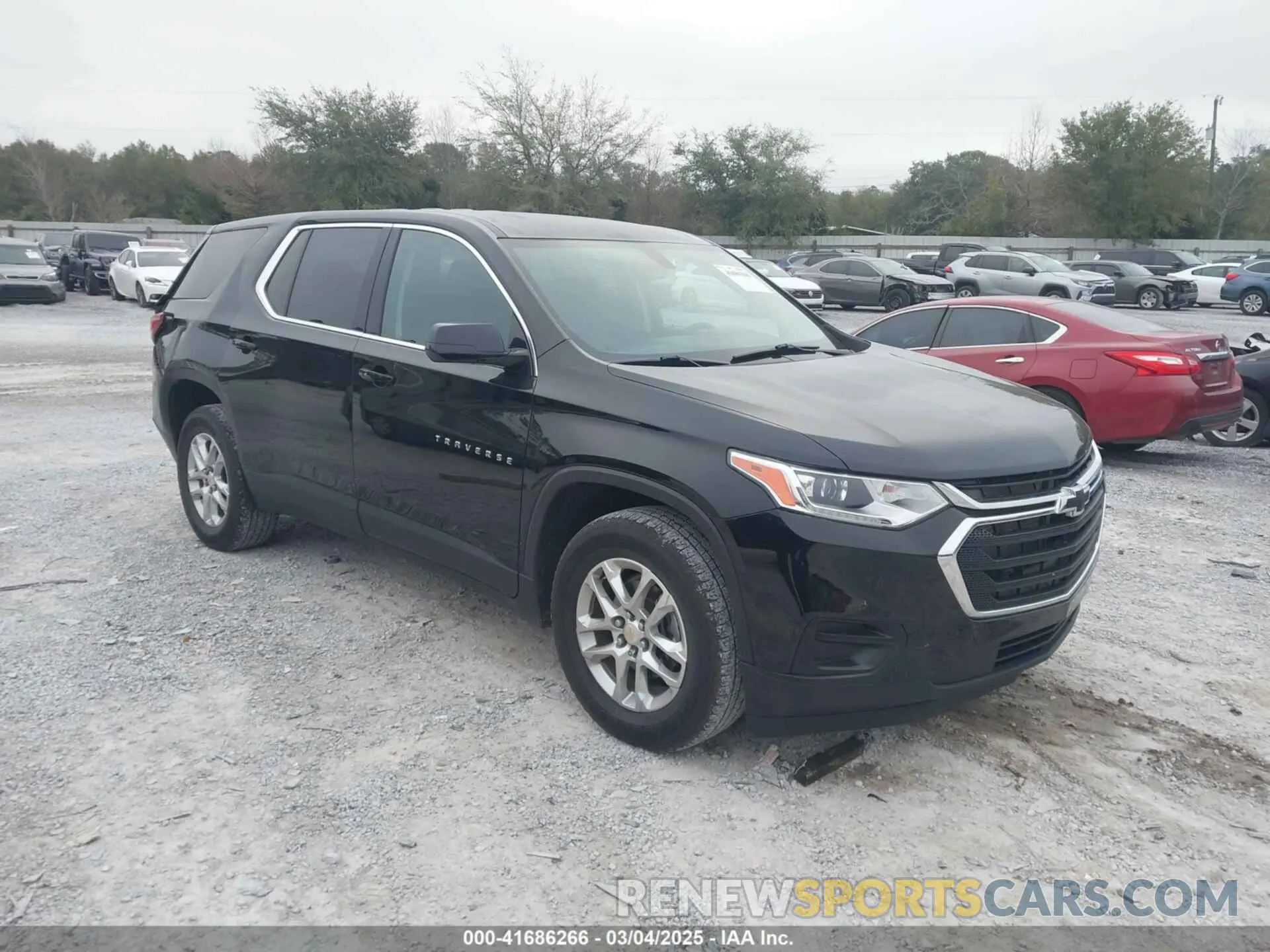 1 Фотография поврежденного автомобиля 1GNEVFKW7LJ114417 CHEVROLET TRAVERSE 2020
