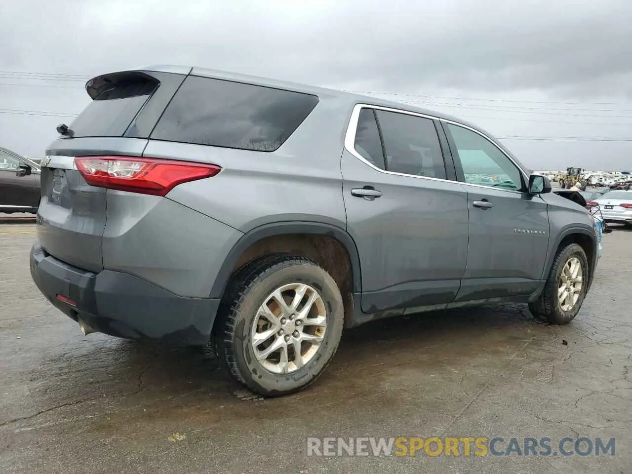 3 Фотография поврежденного автомобиля 1GNEVFKW9LJ207424 CHEVROLET TRAVERSE 2020