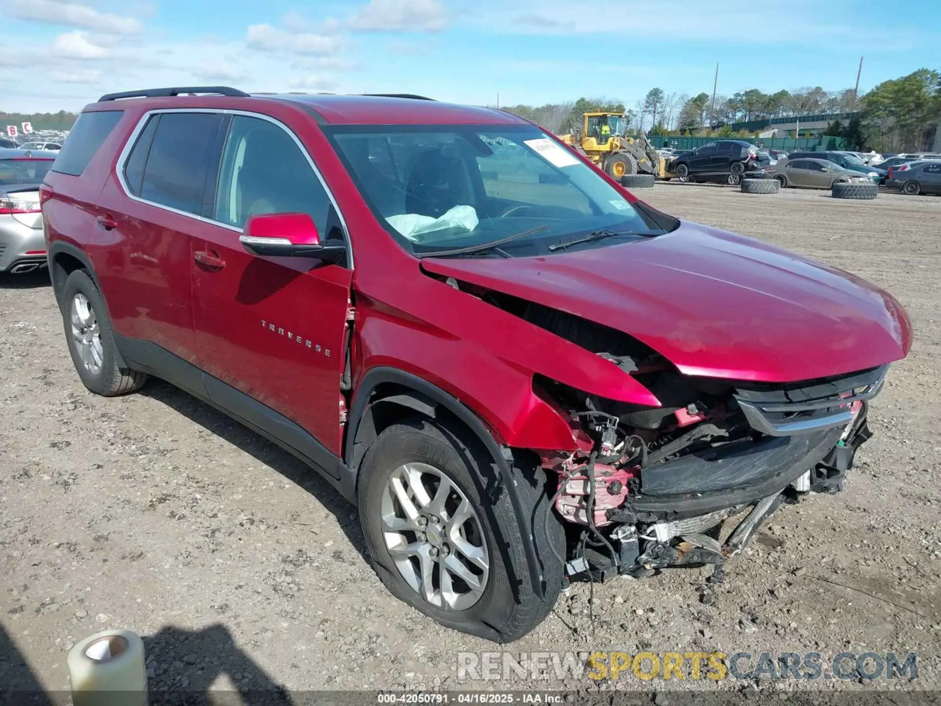 1 Фотография поврежденного автомобиля 1GNEVGKW0LJ156045 CHEVROLET TRAVERSE 2020