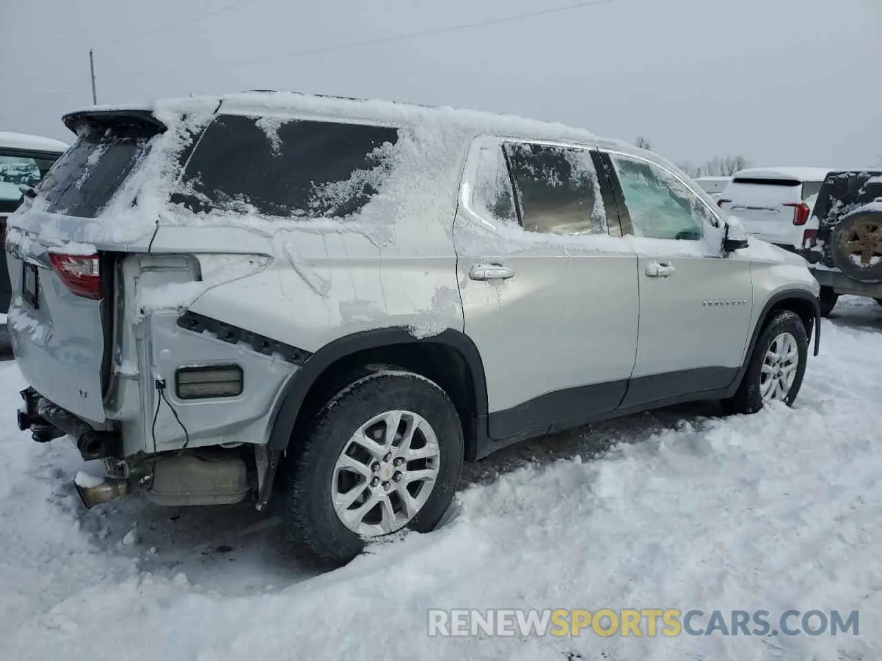 3 Фотография поврежденного автомобиля 1GNEVGKW4LJ106524 CHEVROLET TRAVERSE 2020