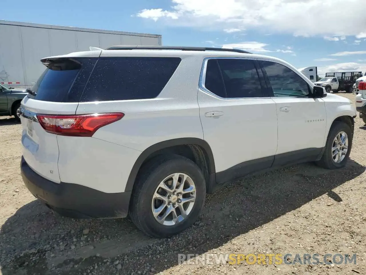 3 Фотография поврежденного автомобиля 1GNEVGKW4LJ209281 CHEVROLET TRAVERSE 2020