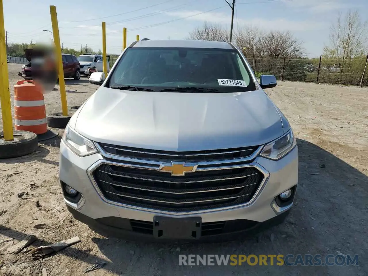 5 Photograph of a damaged car 1GNEVGKW4LJ218210 CHEVROLET TRAVERSE 2020