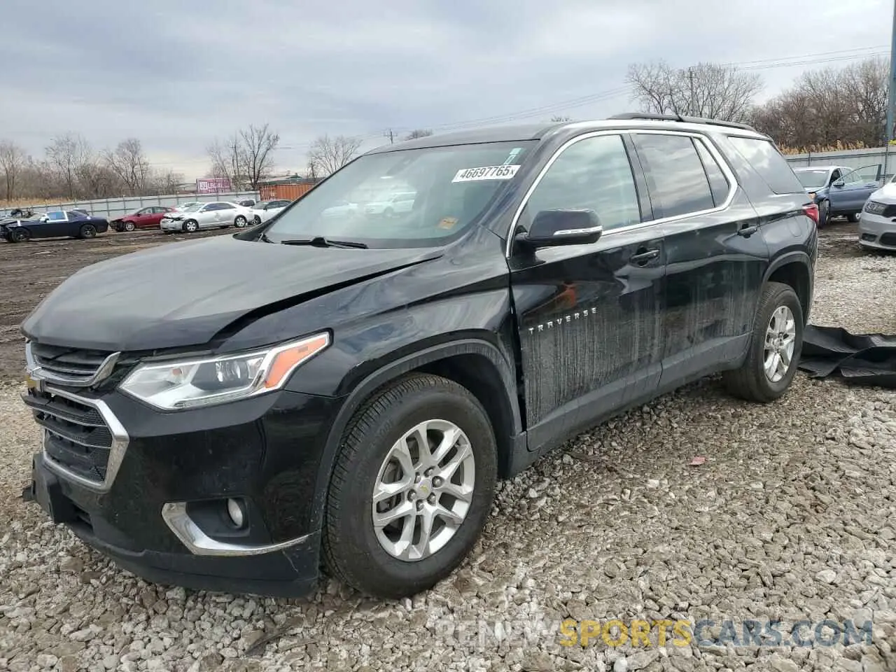 1 Photograph of a damaged car 1GNEVGKWXLJ172205 CHEVROLET TRAVERSE 2020