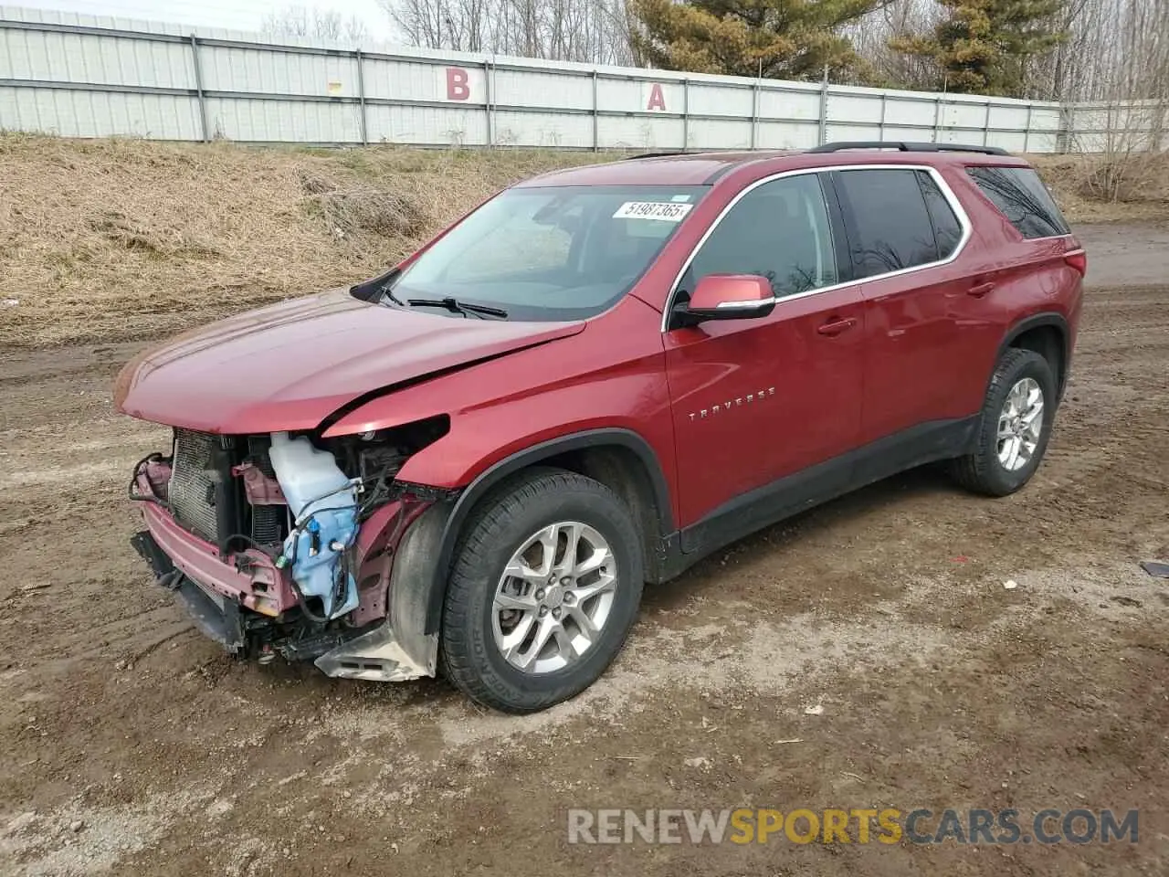 1 Фотография поврежденного автомобиля 1GNEVHKW0LJ111368 CHEVROLET TRAVERSE 2020