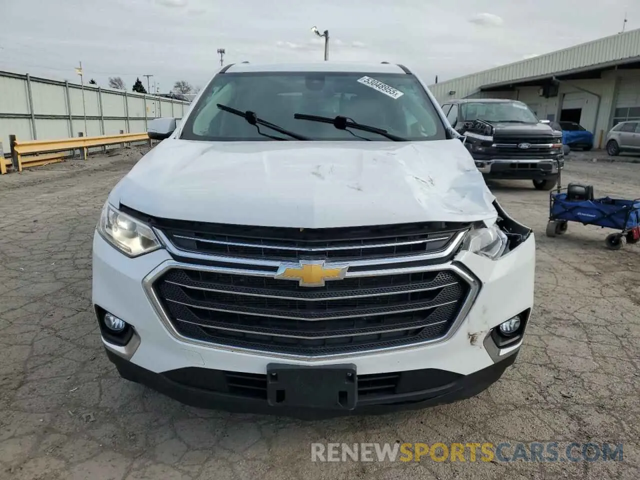 5 Фотография поврежденного автомобиля 1GNEVHKW9LJ250740 CHEVROLET TRAVERSE 2020