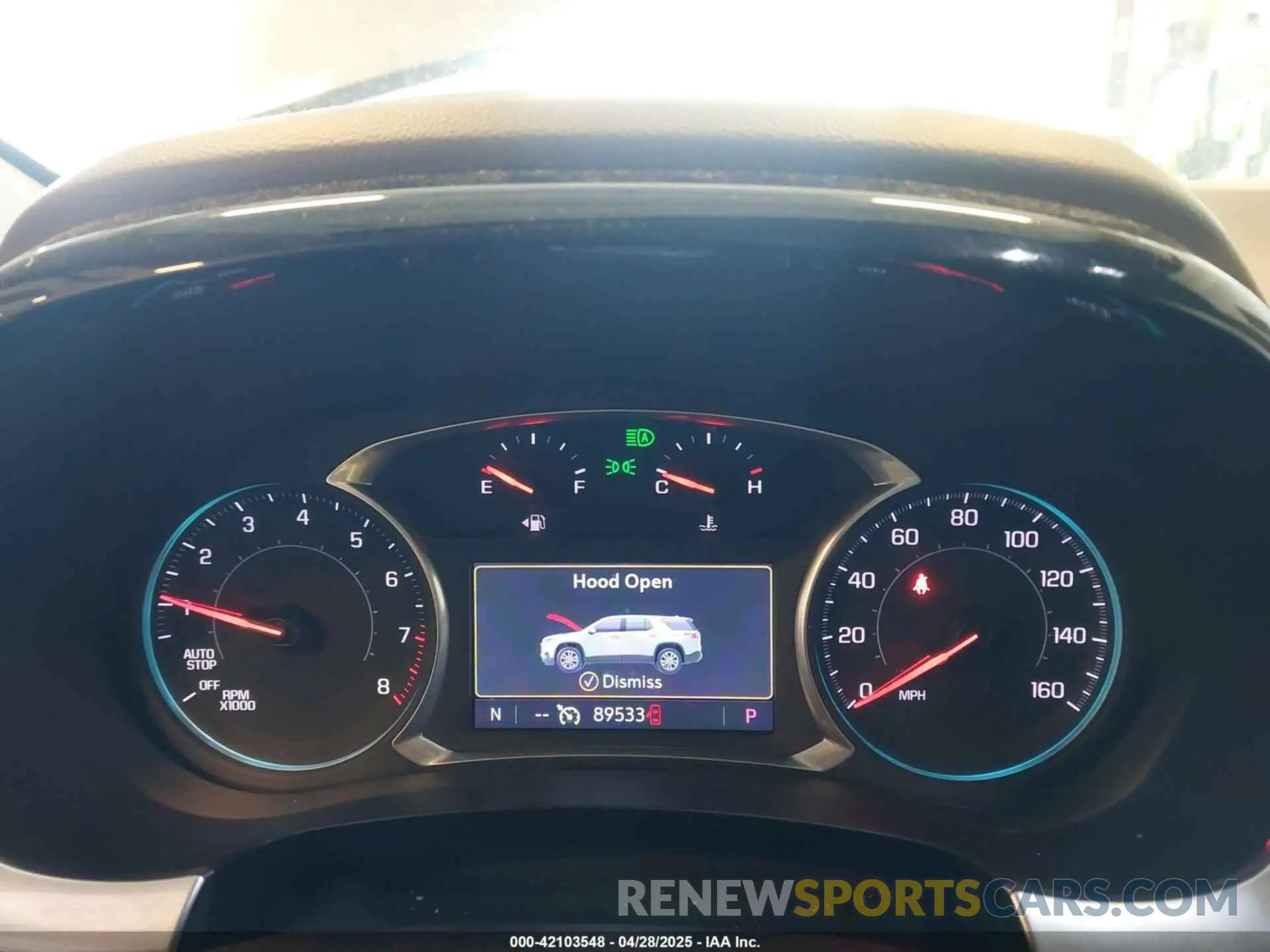 7 Photograph of a damaged car 1GNEVHKWXLJ228763 CHEVROLET TRAVERSE 2020