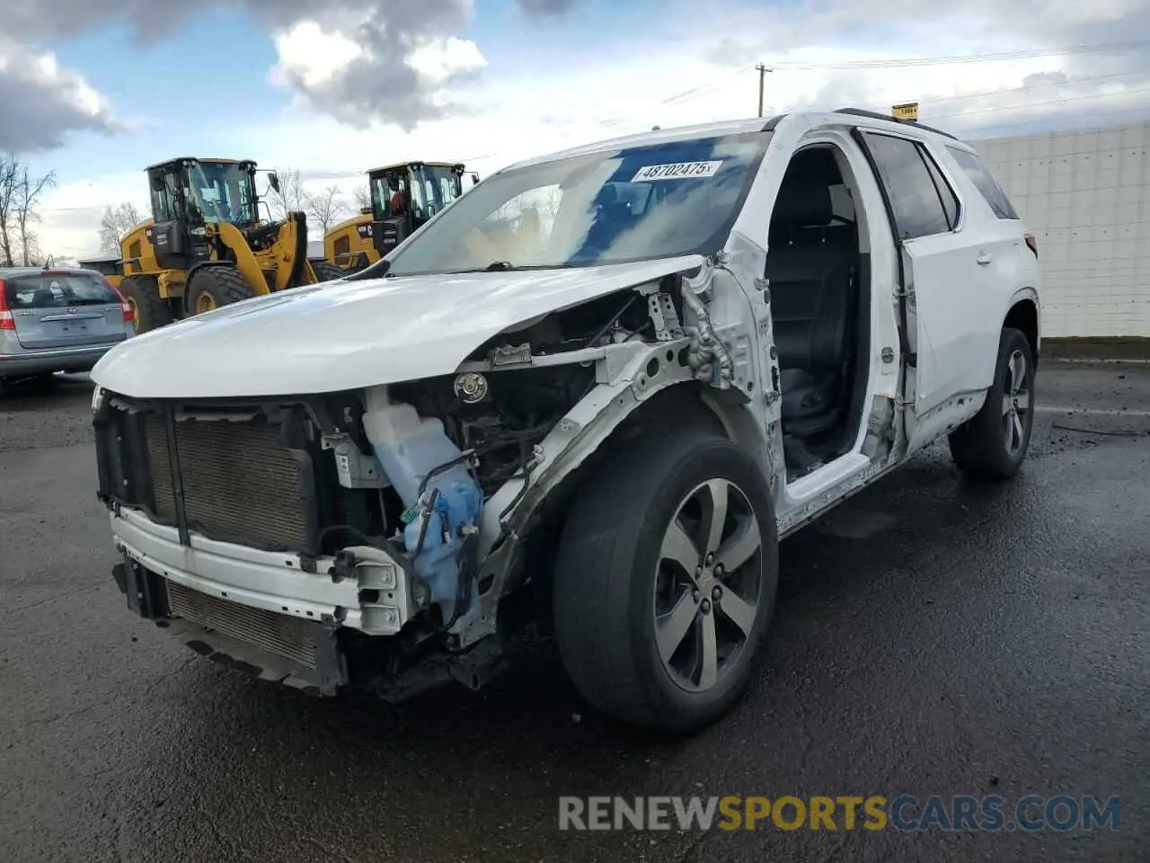 1 Photograph of a damaged car 1GNEVHKWXLJ312050 CHEVROLET TRAVERSE 2020