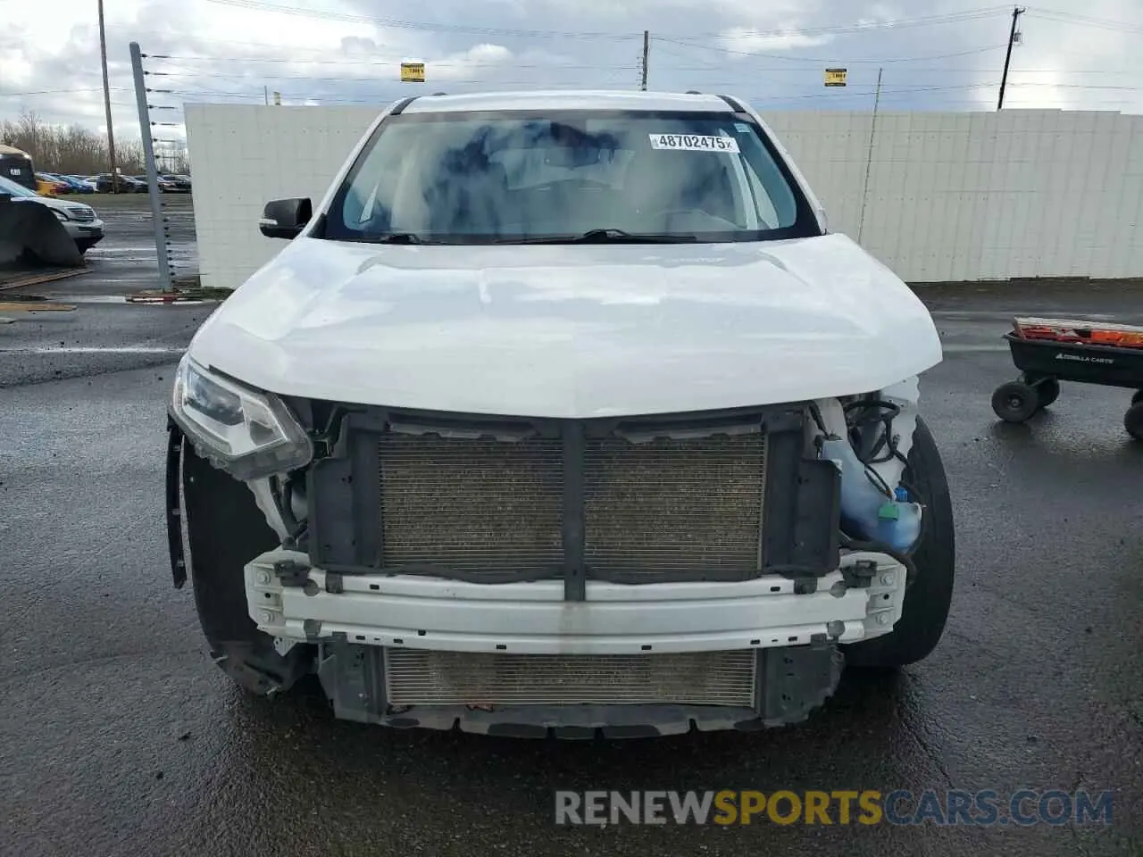 5 Photograph of a damaged car 1GNEVHKWXLJ312050 CHEVROLET TRAVERSE 2020