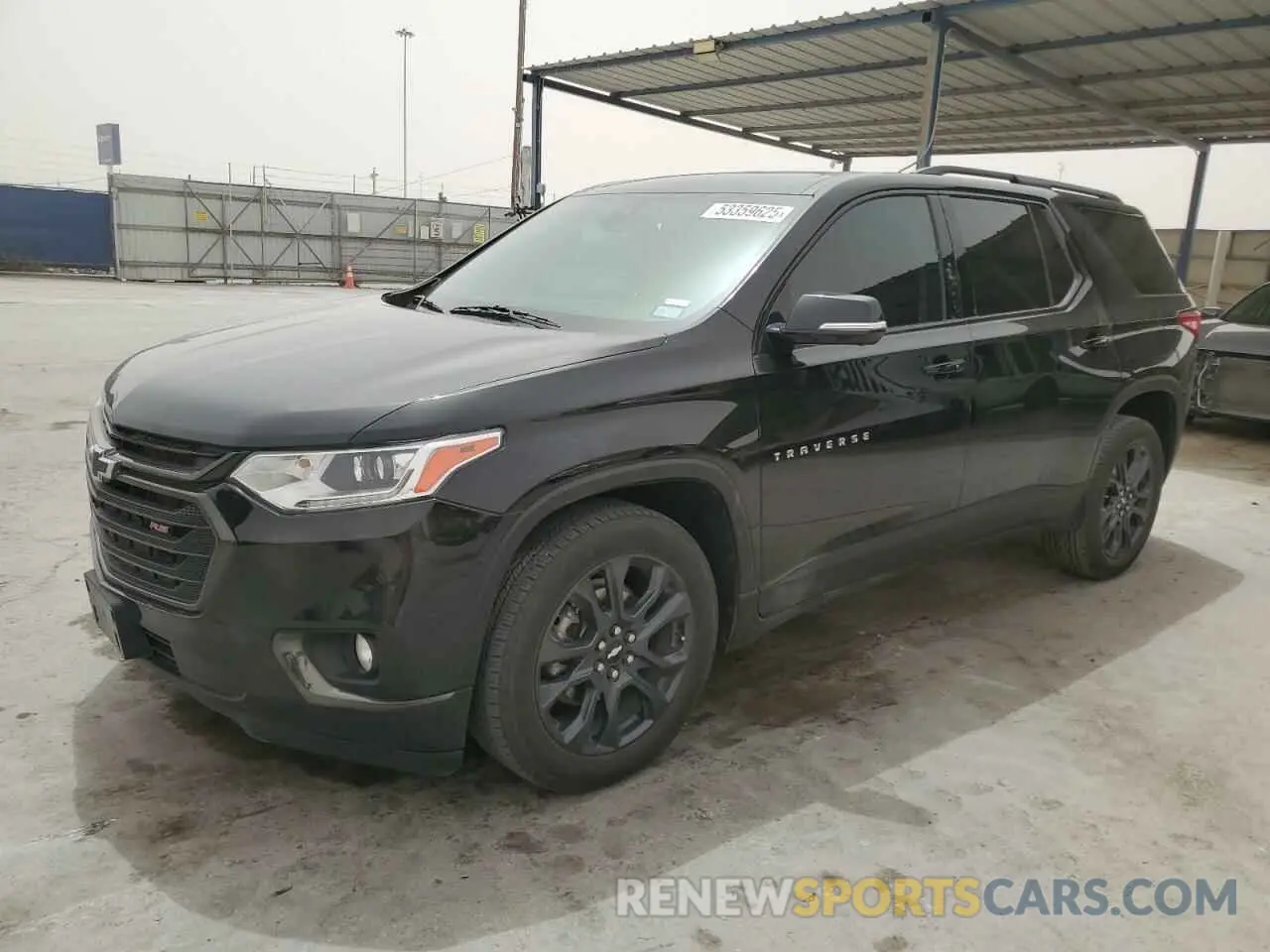 1 Photograph of a damaged car 1GNEVJKW1LJ298126 CHEVROLET TRAVERSE 2020