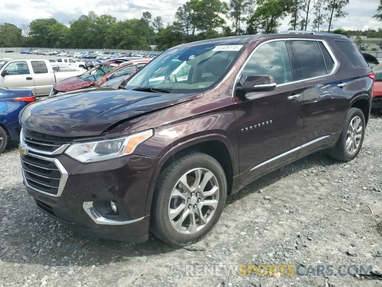 1 Photograph of a damaged car 1GNEVKKW0LJ225089 CHEVROLET TRAVERSE 2020