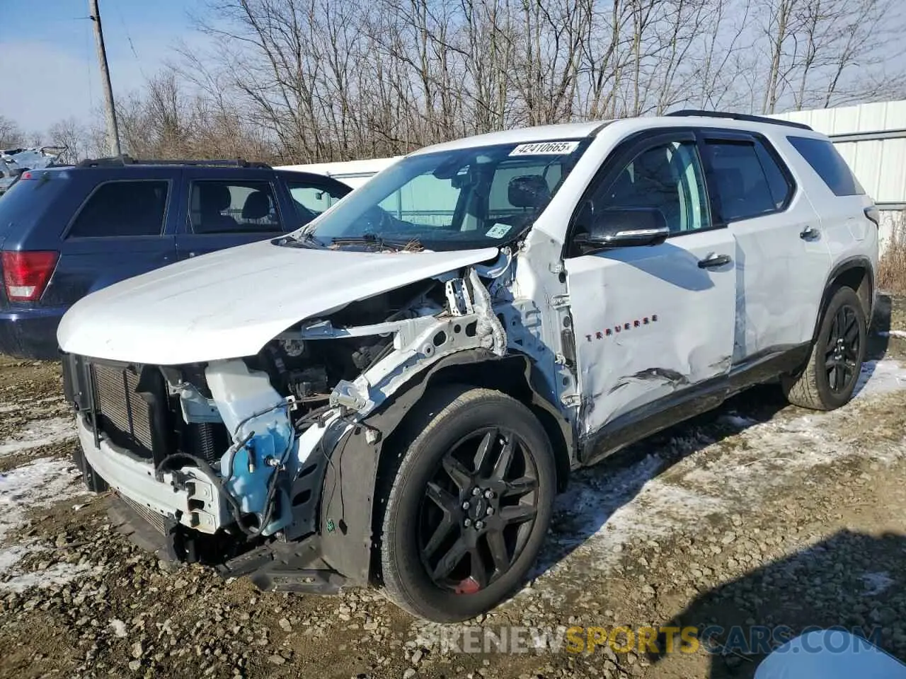 1 Photograph of a damaged car 1GNEVKKW2LJ216409 CHEVROLET TRAVERSE 2020
