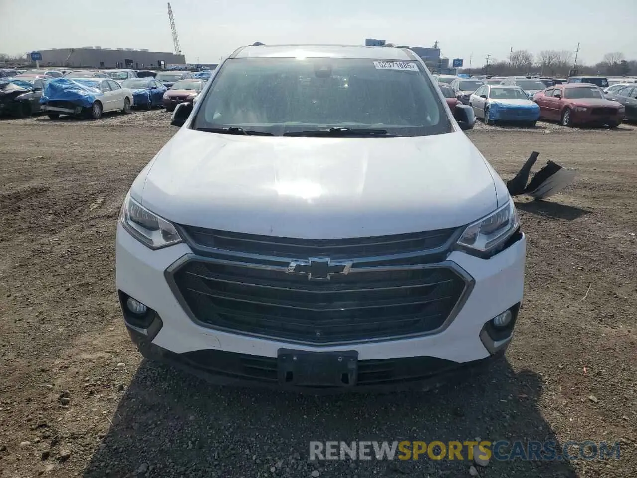 5 Фотография поврежденного автомобиля 1GNEVKKW4LJ256281 CHEVROLET TRAVERSE 2020