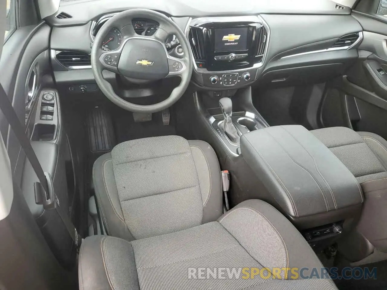 8 Photograph of a damaged car 1GNERFKW0MJ249115 CHEVROLET TRAVERSE 2021