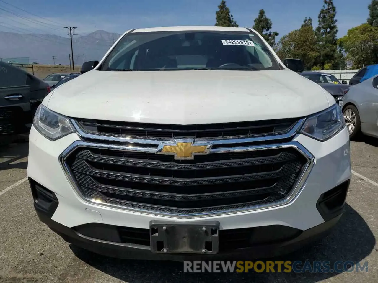 5 Photograph of a damaged car 1GNERFKW1MJ110076 CHEVROLET TRAVERSE 2021