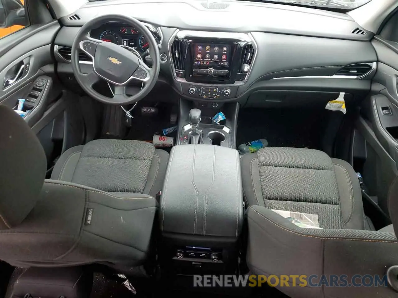 8 Фотография поврежденного автомобиля 1GNERFKW1MJ176207 CHEVROLET TRAVERSE 2021