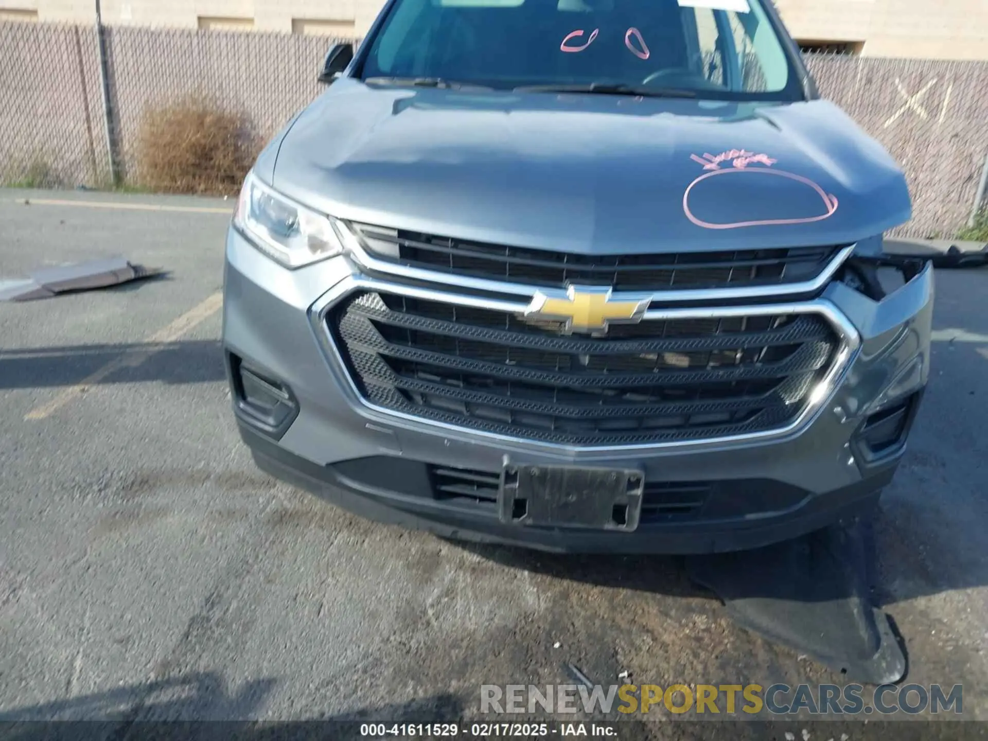 13 Photograph of a damaged car 1GNERFKW1MJ235515 CHEVROLET TRAVERSE 2021