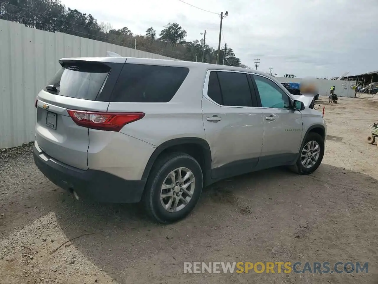 3 Фотография поврежденного автомобиля 1GNERFKW1MJ235790 CHEVROLET TRAVERSE 2021