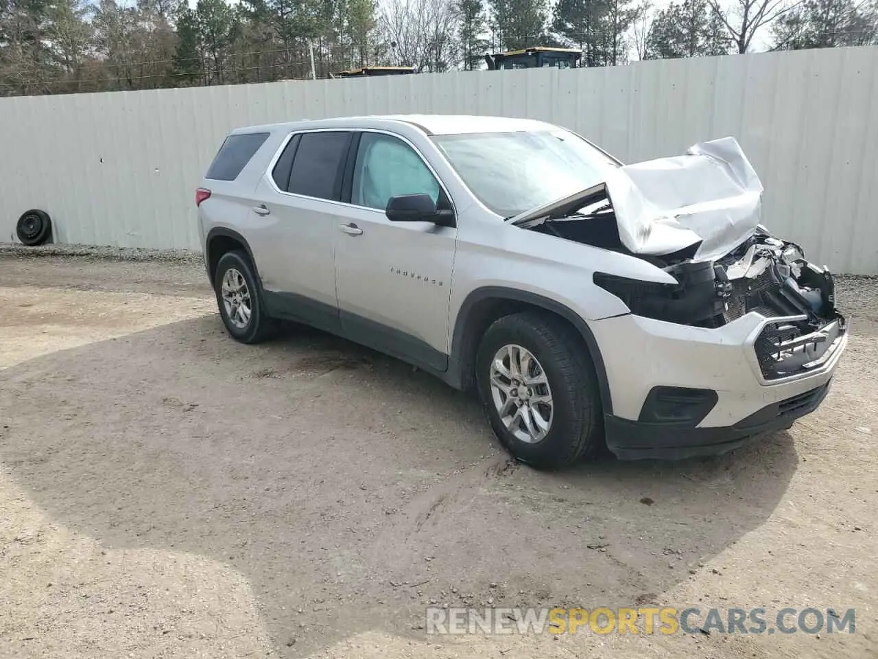4 Фотография поврежденного автомобиля 1GNERFKW1MJ235790 CHEVROLET TRAVERSE 2021