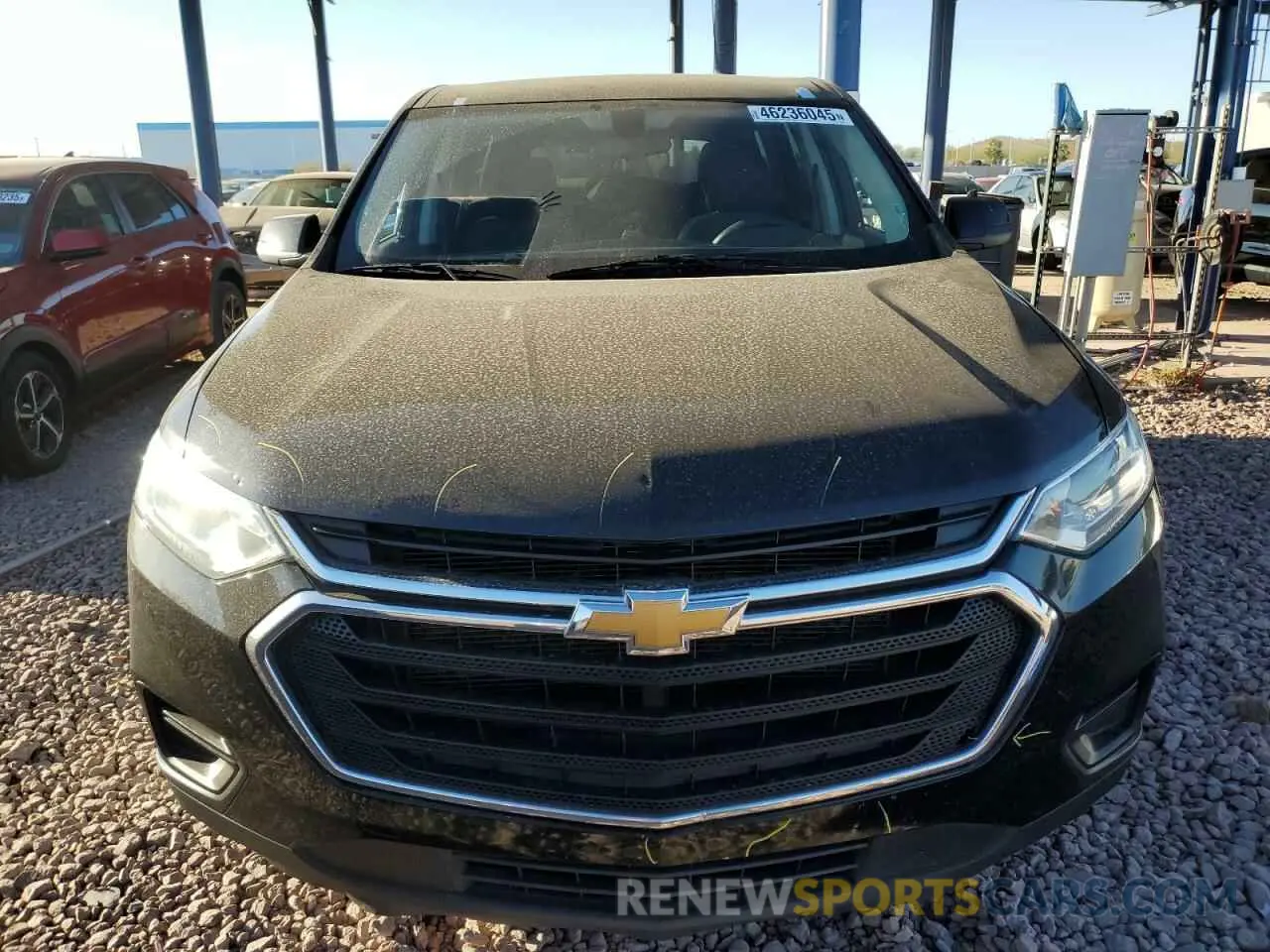 5 Фотография поврежденного автомобиля 1GNERFKW1MJ242660 CHEVROLET TRAVERSE 2021