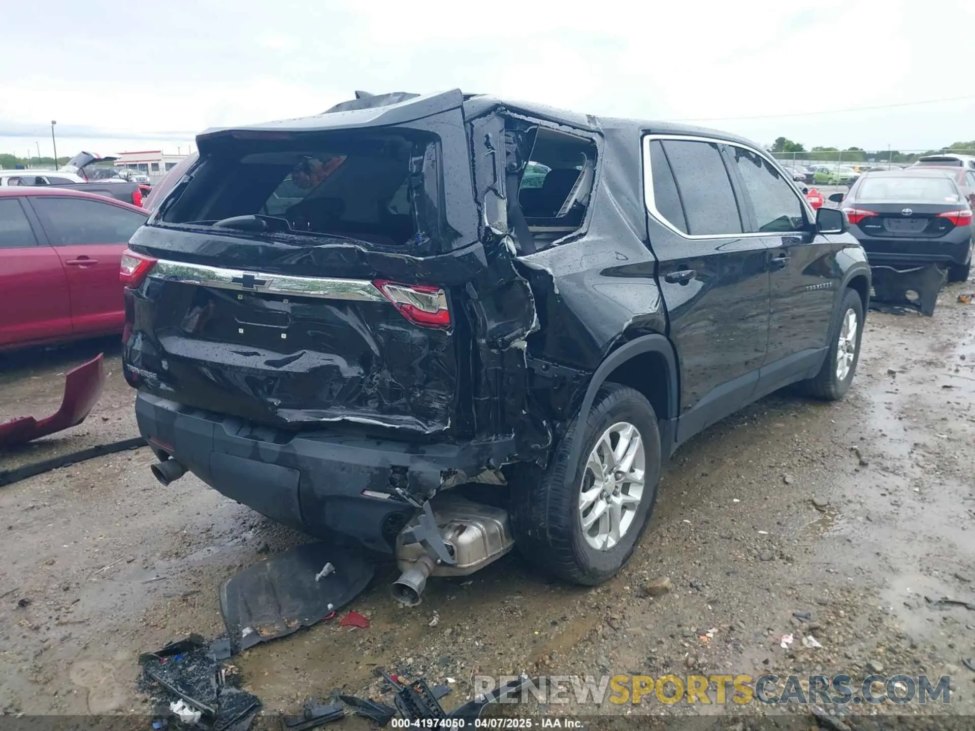 6 Фотография поврежденного автомобиля 1GNERFKW3MJ198757 CHEVROLET TRAVERSE 2021