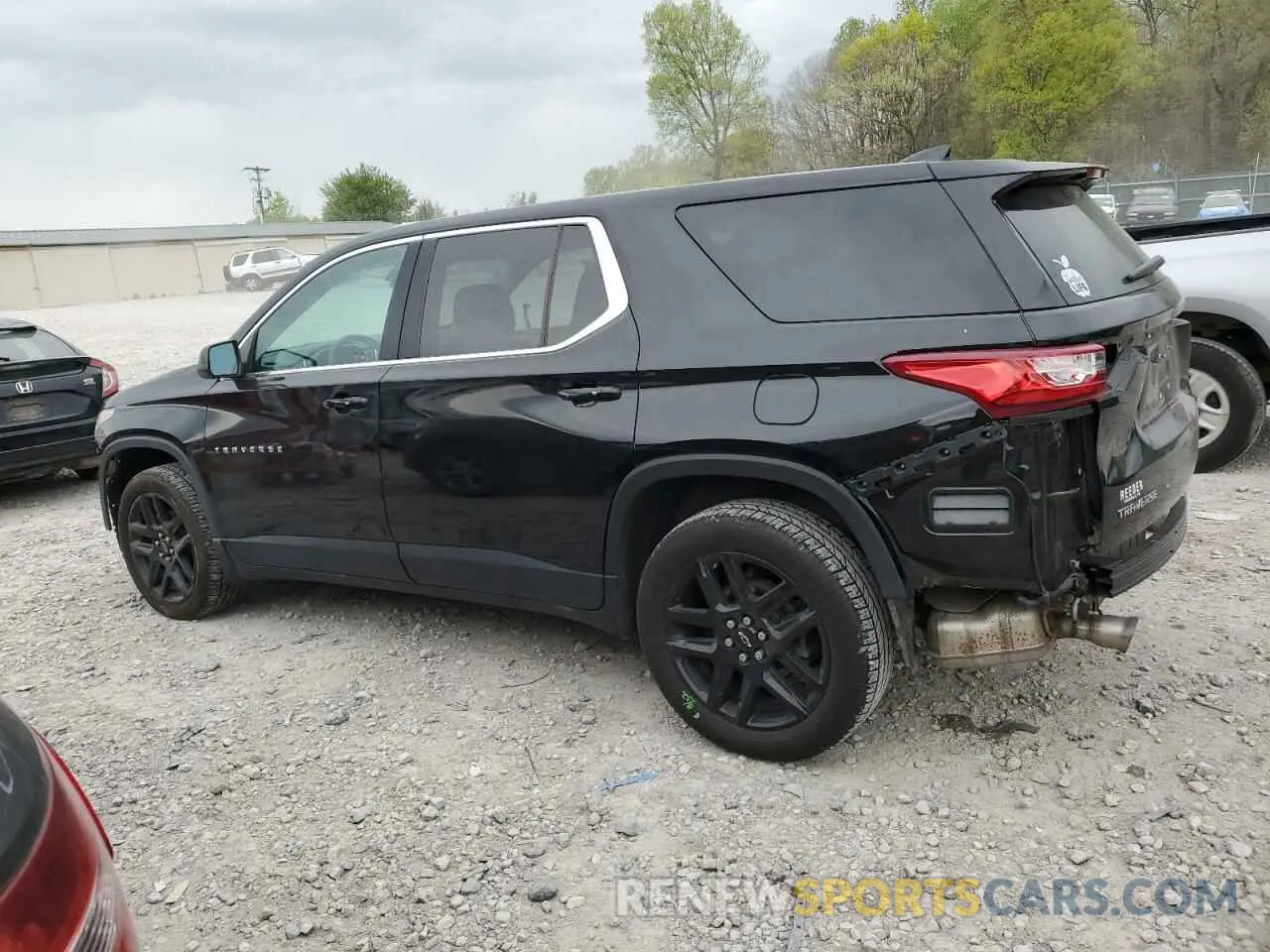 2 Фотография поврежденного автомобиля 1GNERFKW4MJ172703 CHEVROLET TRAVERSE 2021