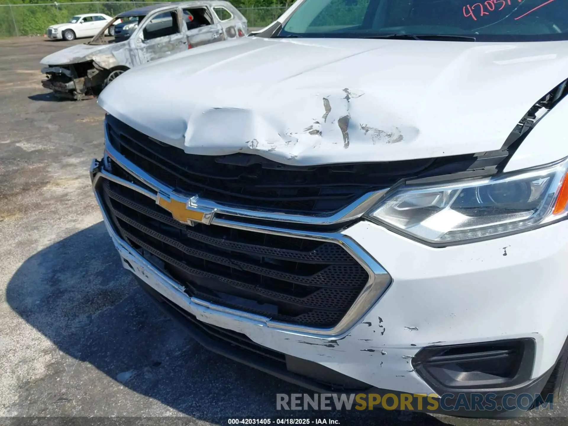 18 Фотография поврежденного автомобиля 1GNERFKW5MJ135241 CHEVROLET TRAVERSE 2021