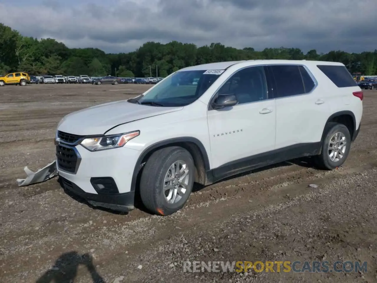 1 Фотография поврежденного автомобиля 1GNERFKW5MJ246582 CHEVROLET TRAVERSE 2021