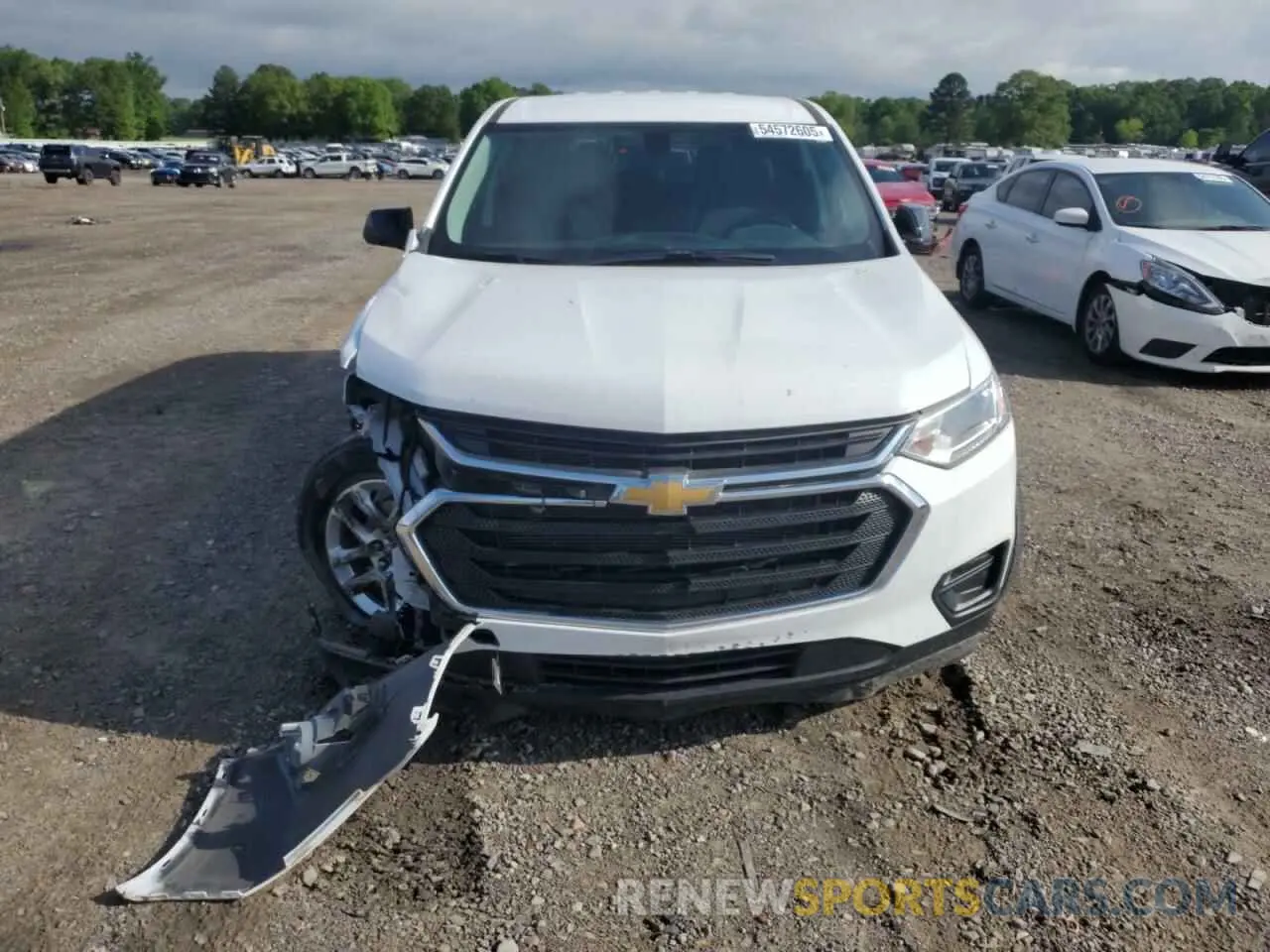 5 Фотография поврежденного автомобиля 1GNERFKW5MJ246582 CHEVROLET TRAVERSE 2021