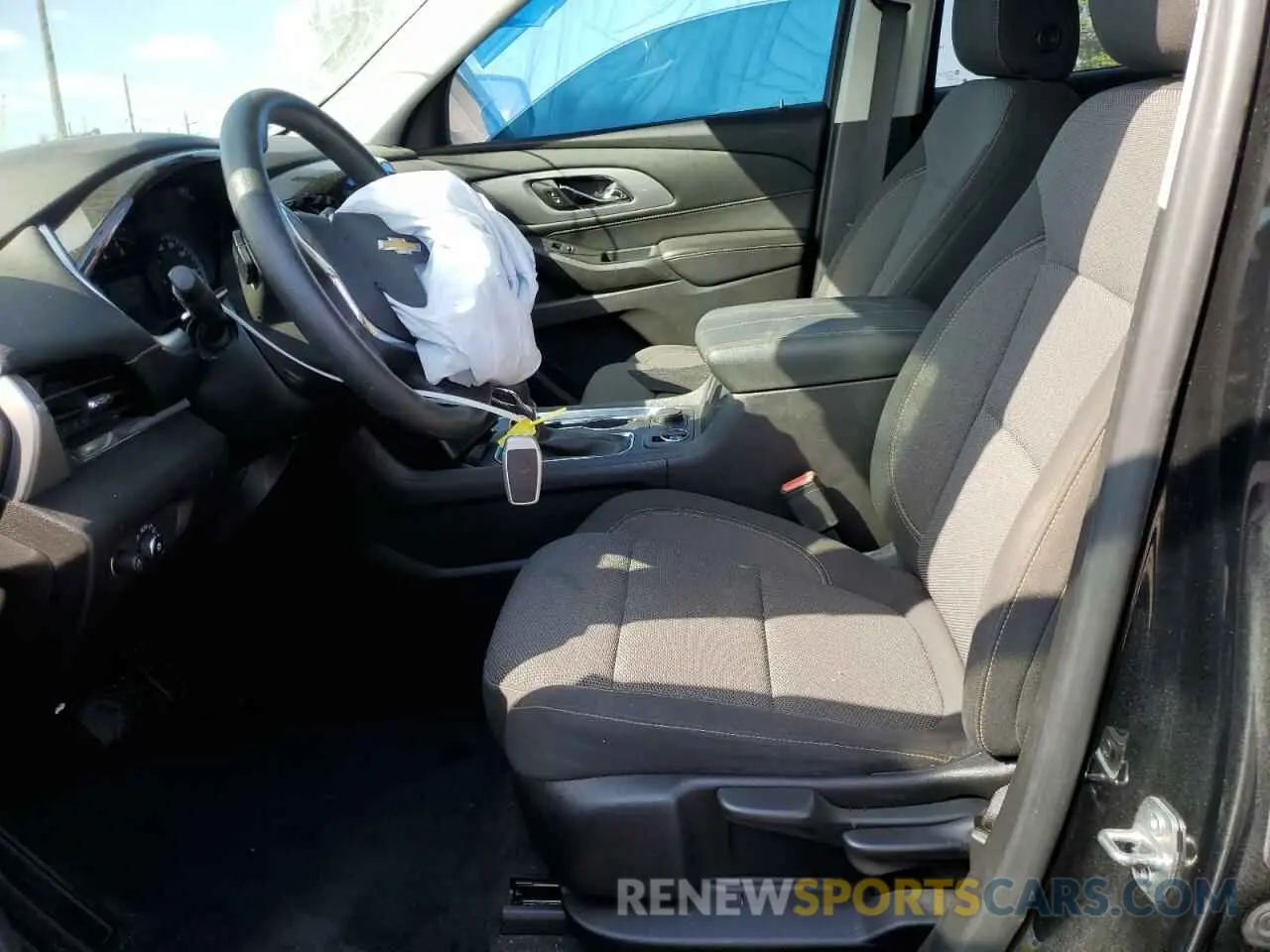 7 Фотография поврежденного автомобиля 1GNERFKW6MJ134101 CHEVROLET TRAVERSE 2021