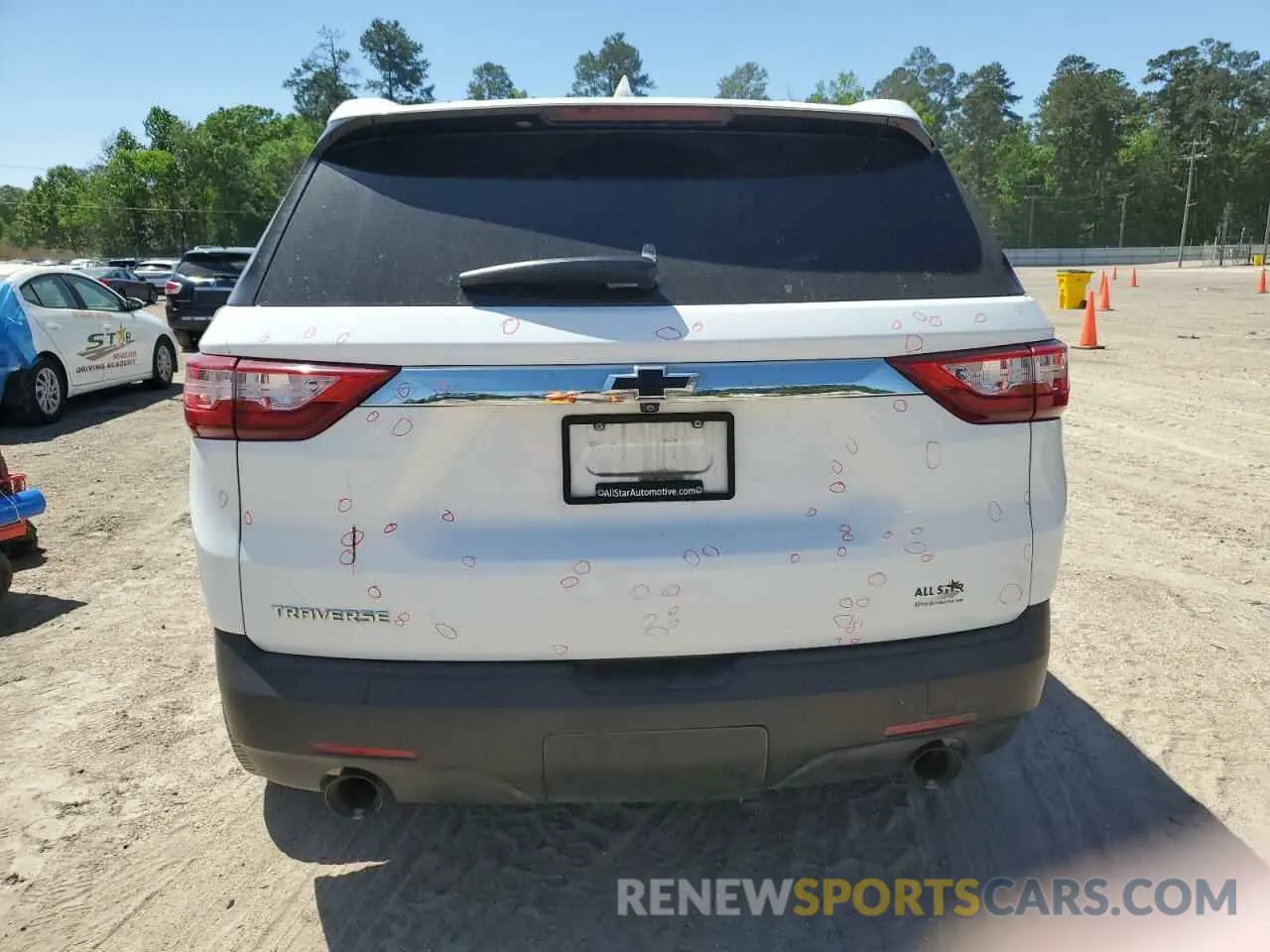 6 Photograph of a damaged car 1GNERFKW6MJ189342 CHEVROLET TRAVERSE 2021