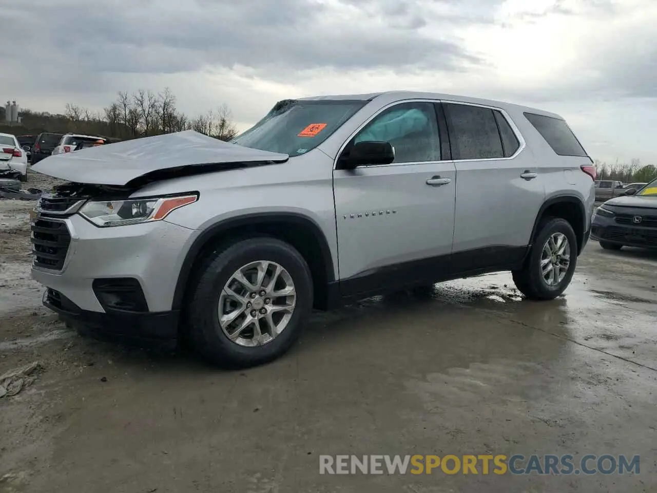 1 Фотография поврежденного автомобиля 1GNERFKW8MJ250965 CHEVROLET TRAVERSE 2021