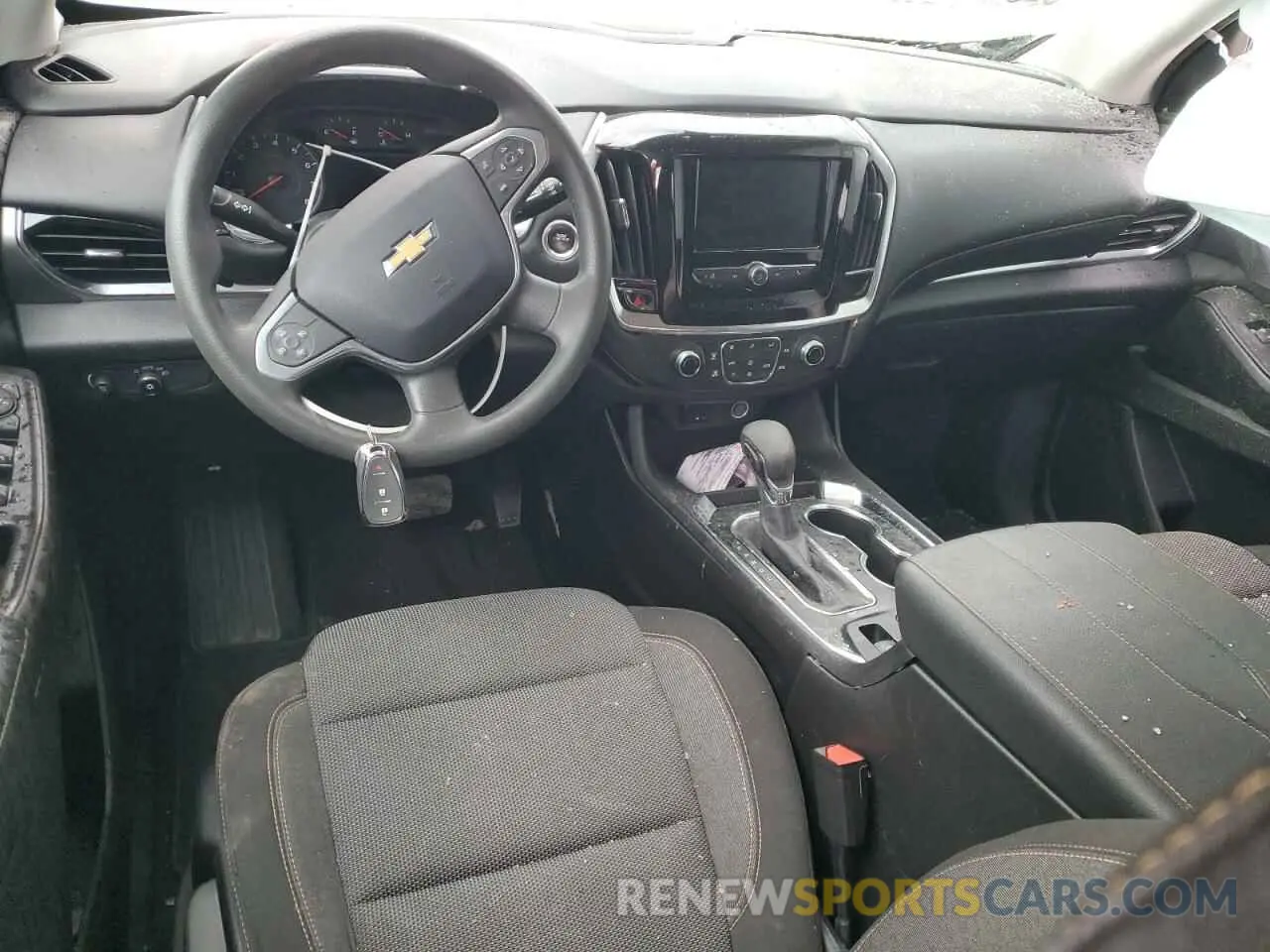 8 Фотография поврежденного автомобиля 1GNERFKW8MJ250965 CHEVROLET TRAVERSE 2021