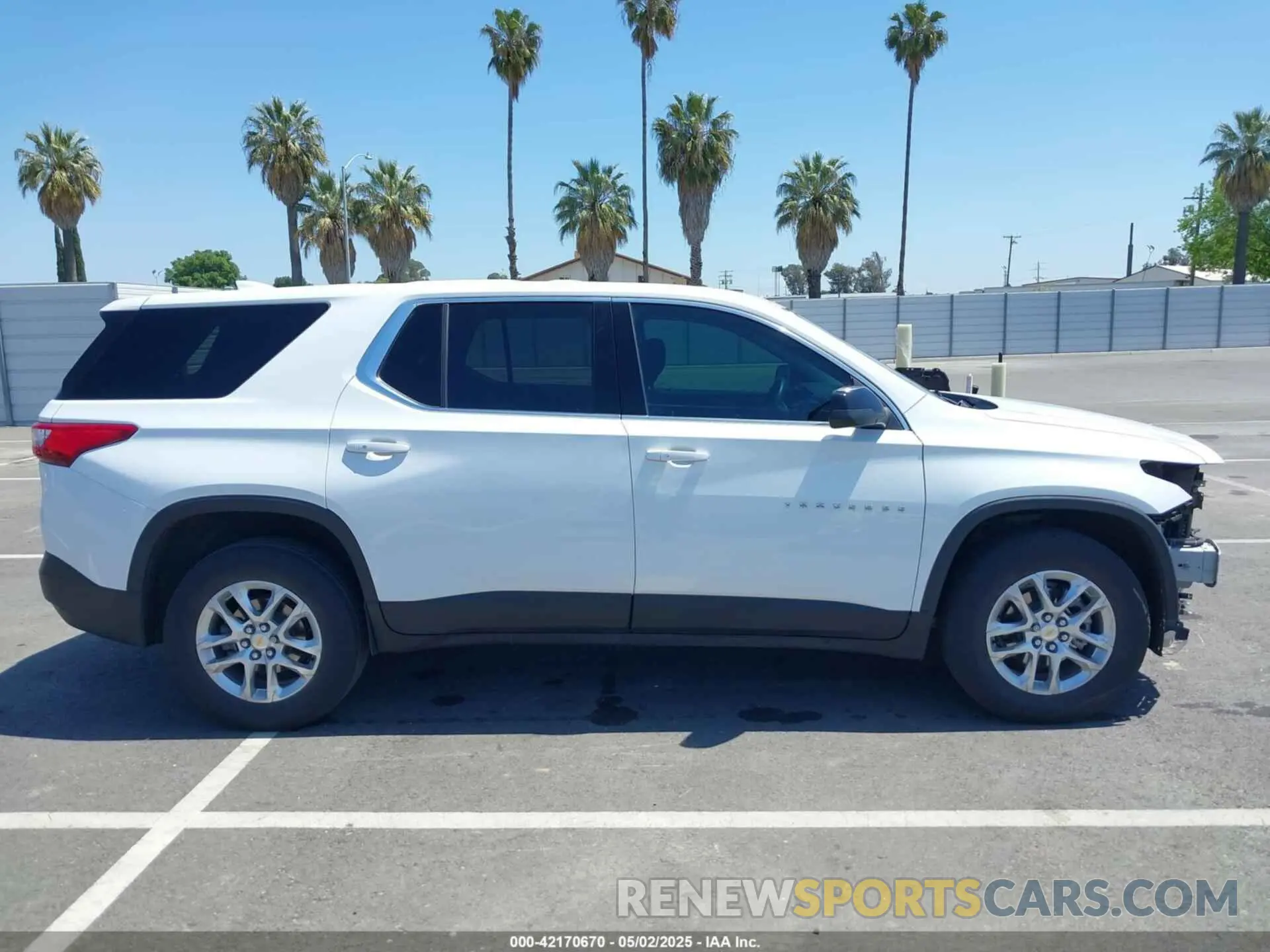 14 Photograph of a damaged car 1GNERFKW8MJ266373 CHEVROLET TRAVERSE 2021