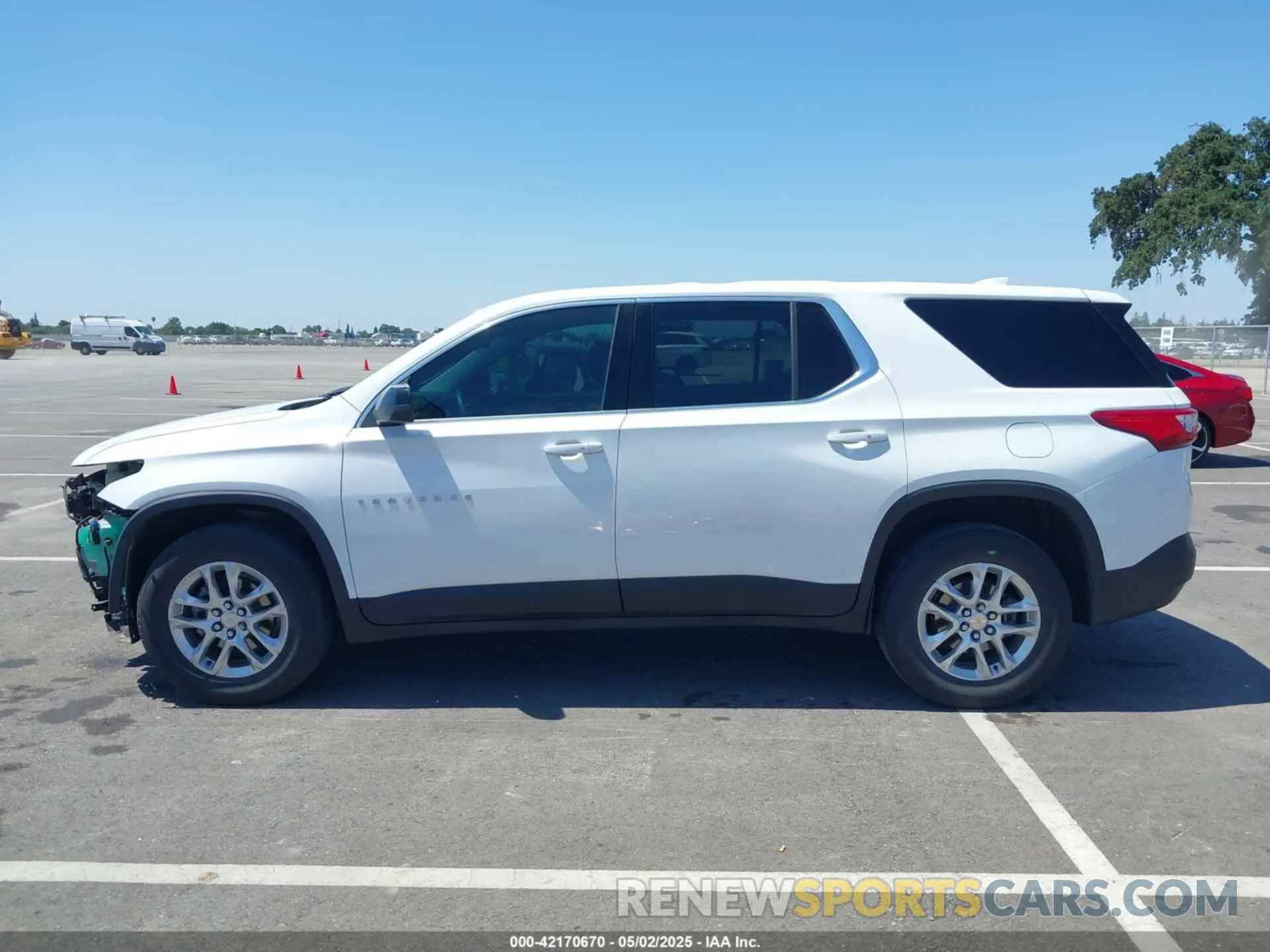 15 Photograph of a damaged car 1GNERFKW8MJ266373 CHEVROLET TRAVERSE 2021